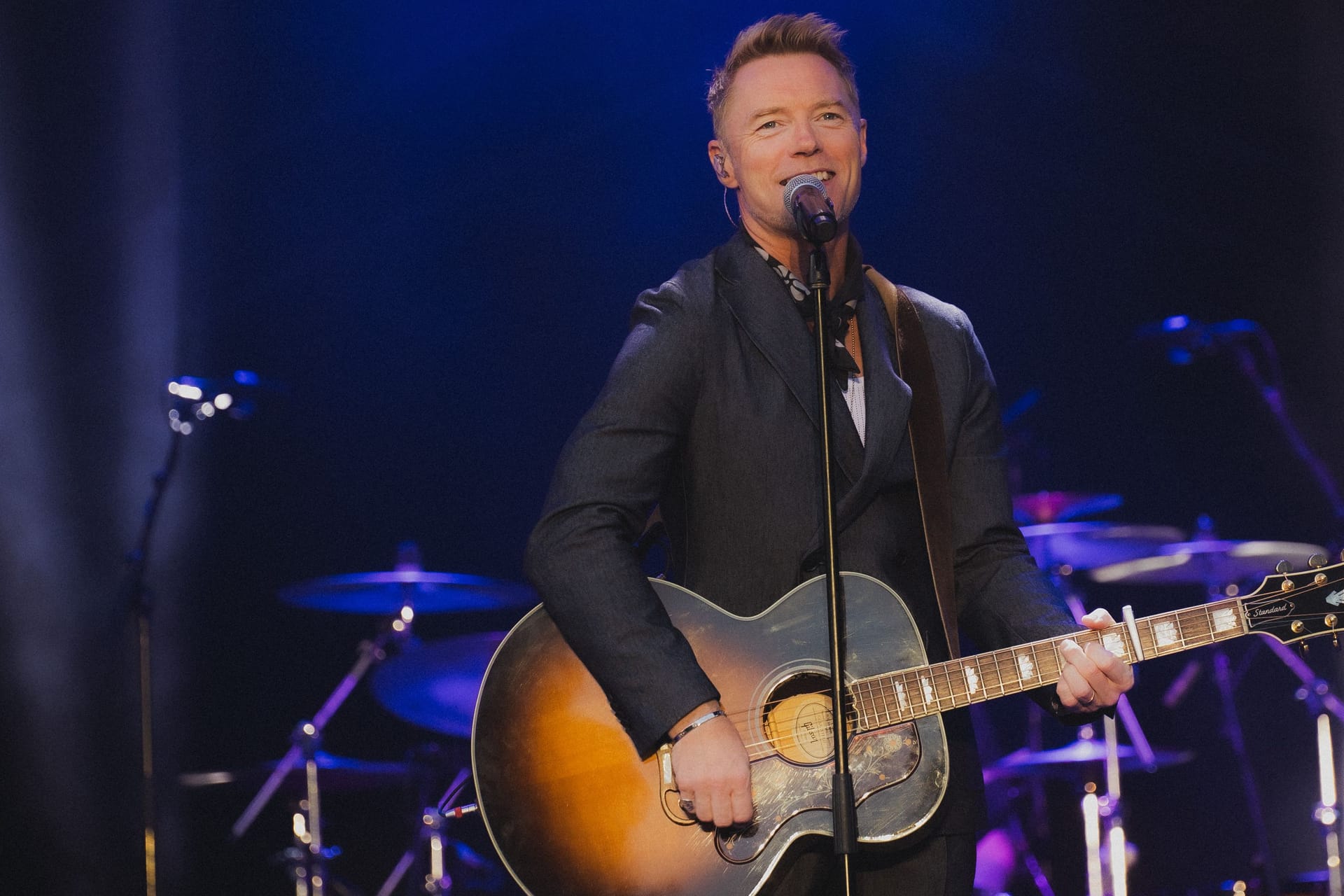 Ronan Keating im Hamburger Stadtpark: Der 48-Jährige hatte großen Spaß an seinem Konzert – genau wie die rund 5.000 Fans.