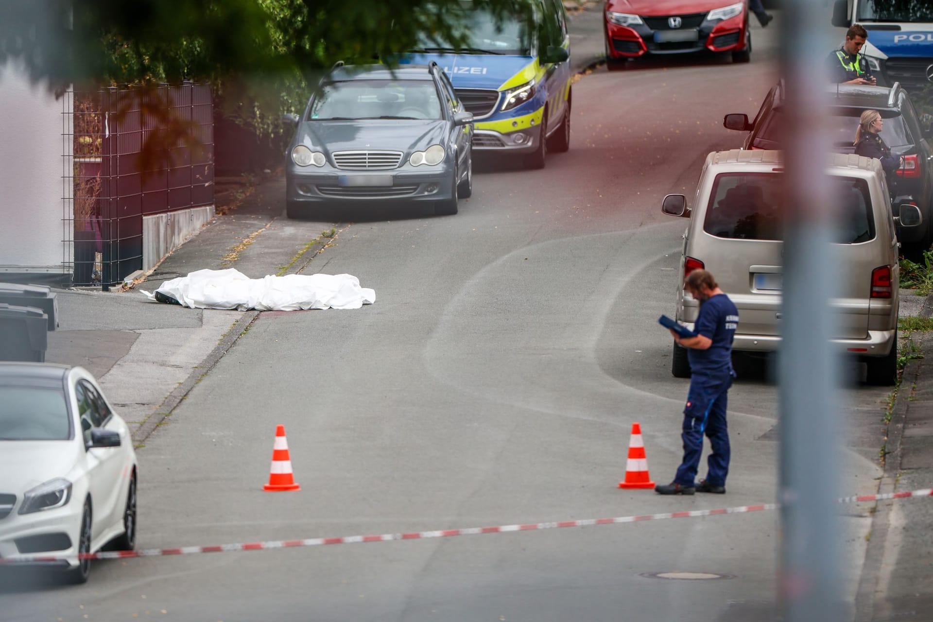 Polizeieinsatz in Menden - Fahndung
