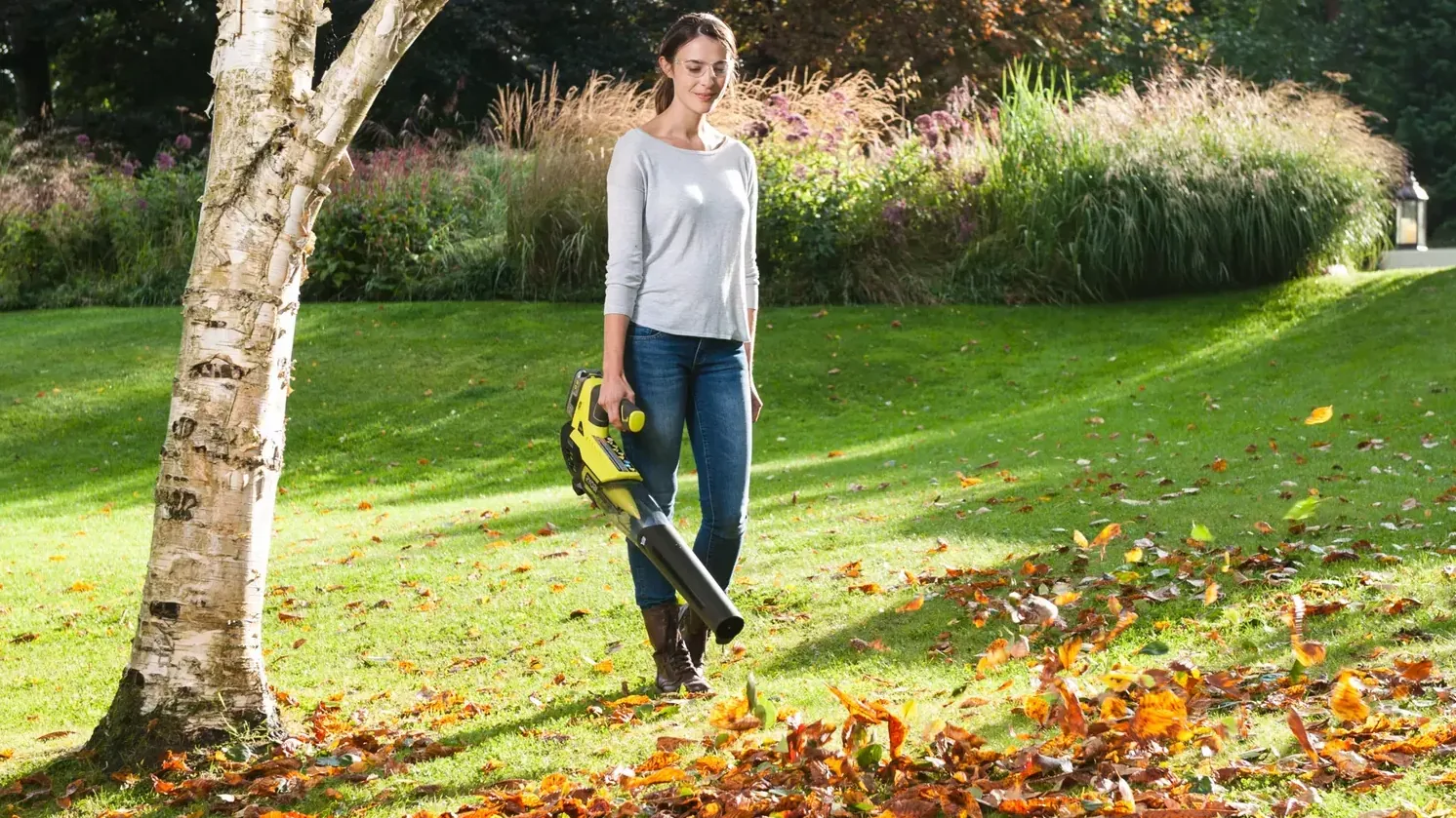 Laubbläser von Ryobi zum Tiefpreis im Angebot