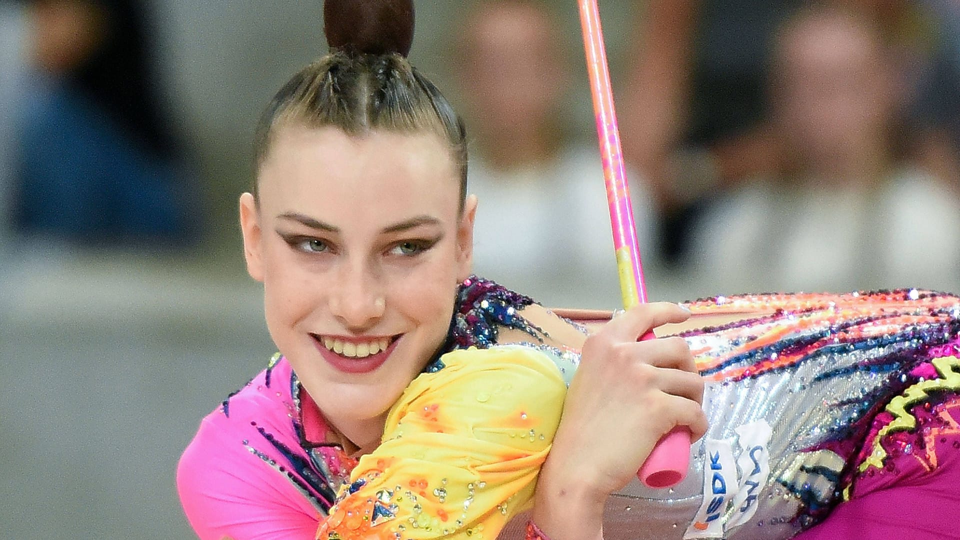 Darja Varfolomeev: Sie wurde in Paris Olympiasiegerin im Mehrkampf.