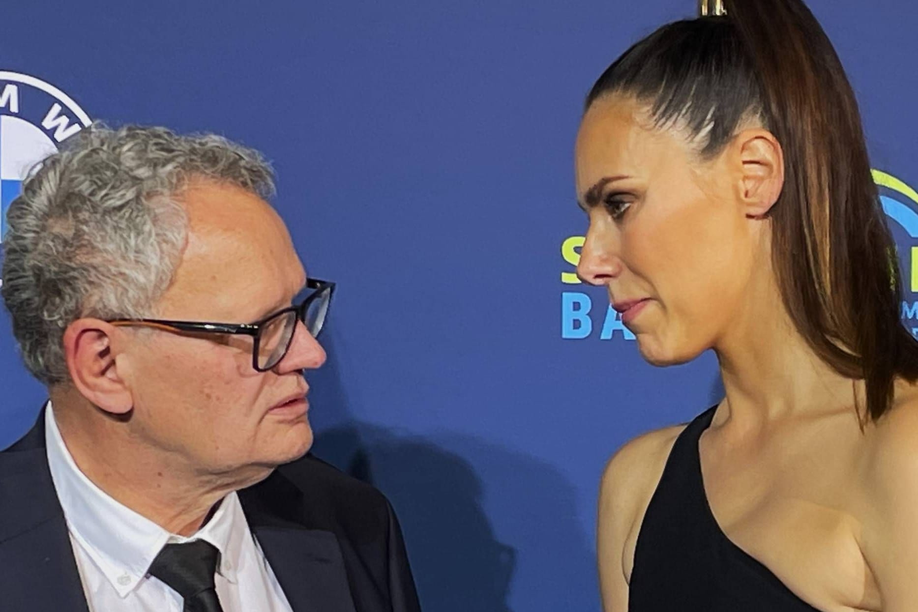 Ulli Potofski mit Esther Sedlaczek: Sie beschrieb ihn als ihren Förderer.
