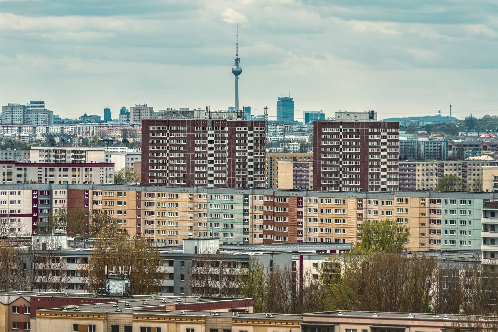 Neubauwohnungen aus den 1970er und 80er Jahren in Berlin
