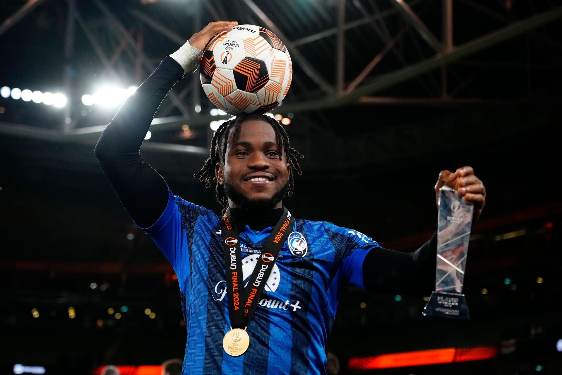 Lookman schoss Bergamo im Alleingang gegen Leverkusen zum Europa-League-Titel.