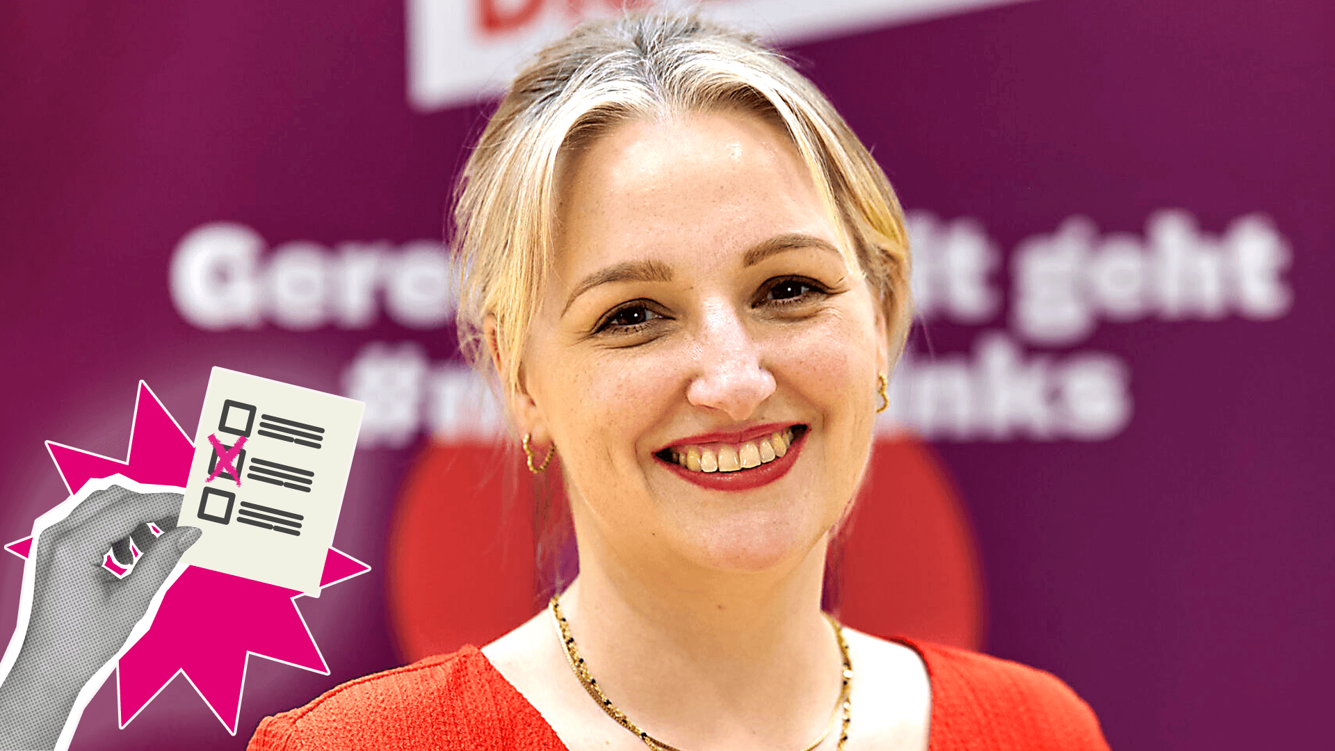 Liesa schulz tritt bei der OB-Wahl als Kandidatin für die Linke an.