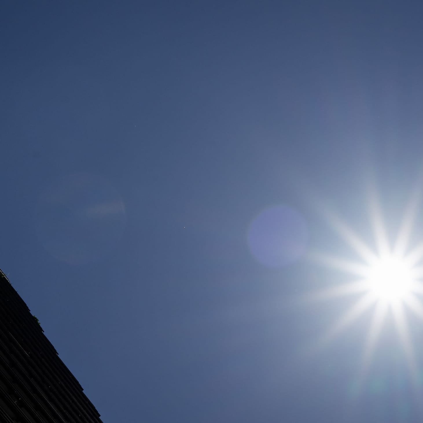 Sonne auf dem Balkon