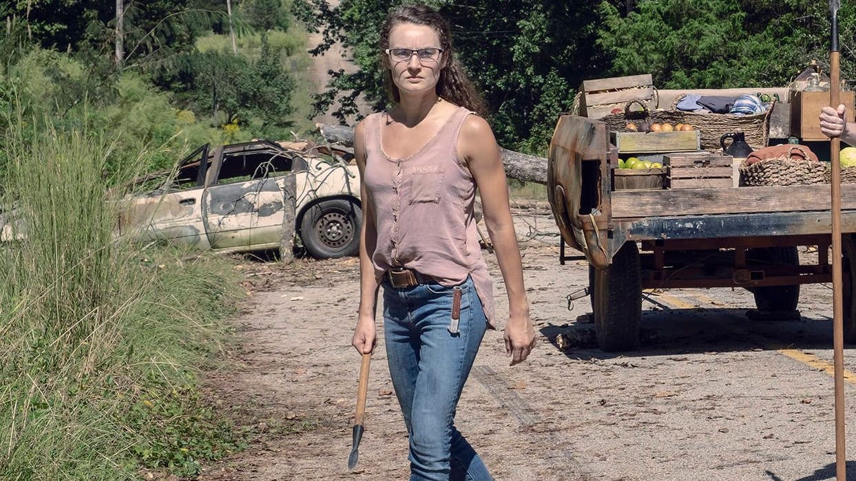 "The Walking Dead": Kelley Mach spiele in der neunten Staffel die Rolle von Addy.