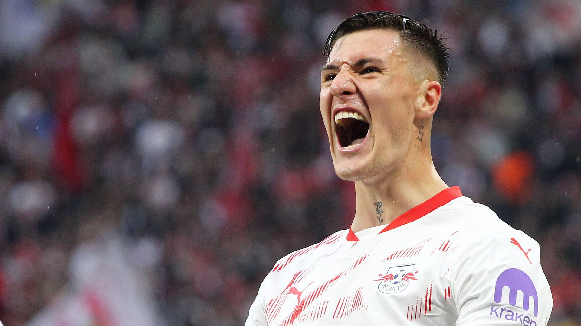 Benjamin Šeško: Der Stürmer war auf dem Transfermarkt begehrt.