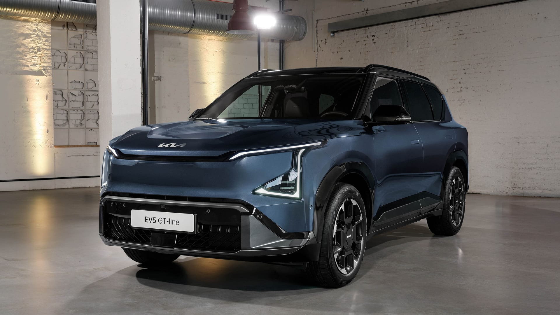 Beliebte Form: Der Kia EV5 bedient das gefragte Segment der kompakten SUVs.