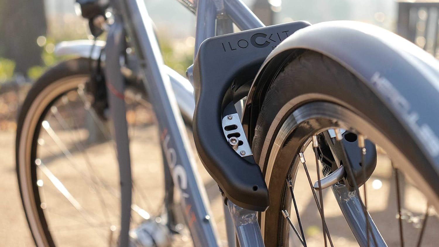 Das Fahrradschloss von I Lock It lässt sich per Handy steuern.