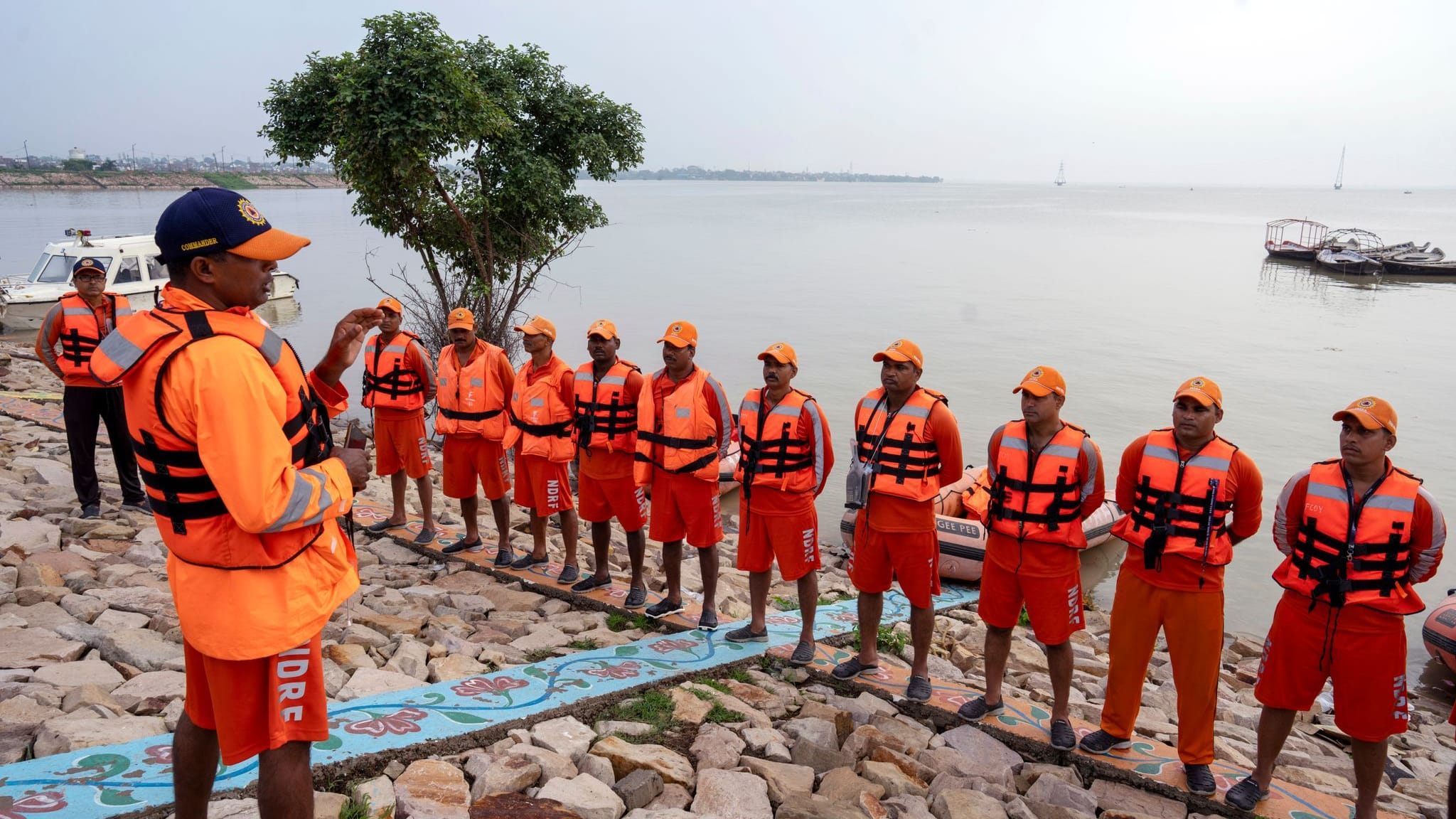 Überschwemmungen durch Monsun in Indien