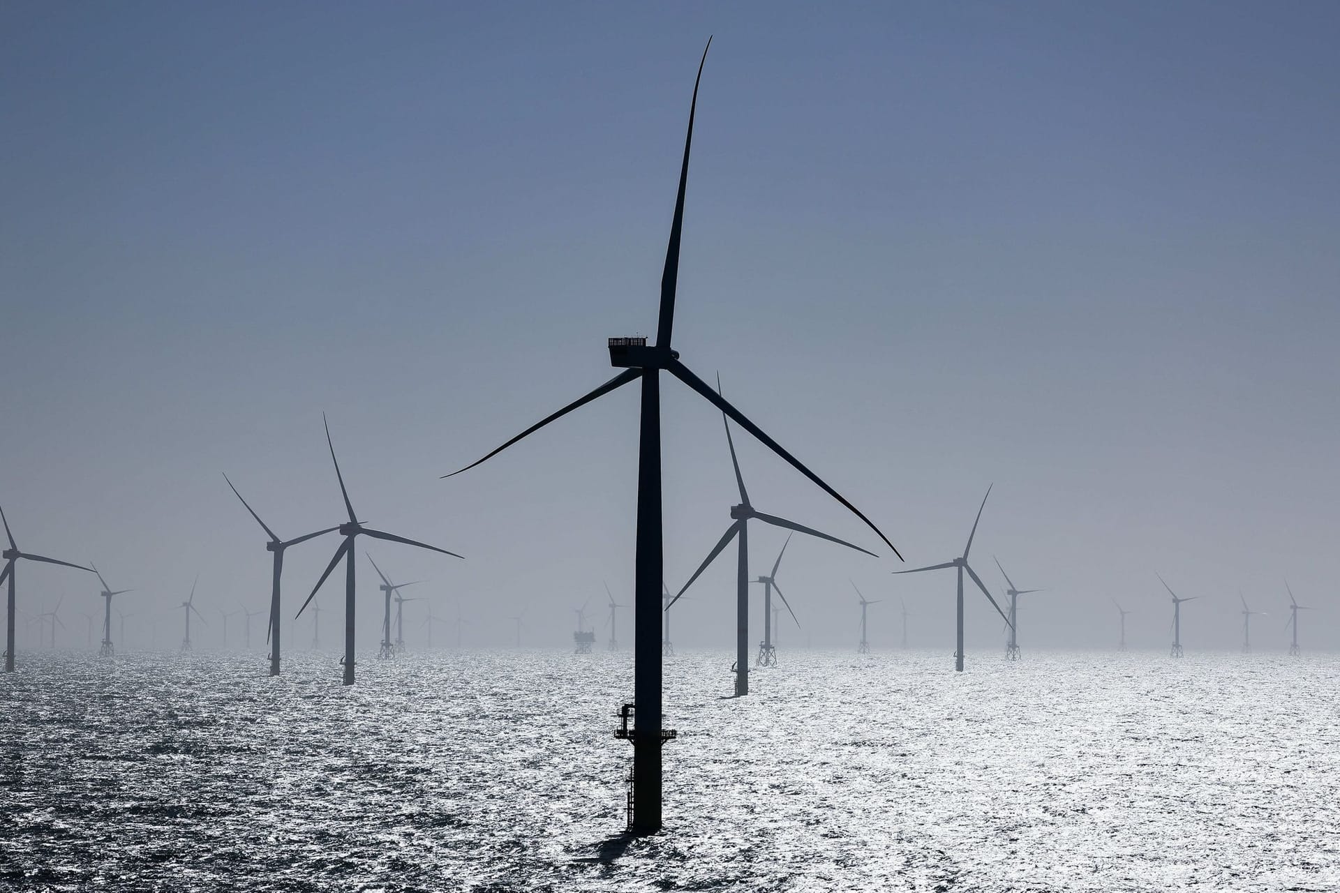 Windpark auf See Windpark auf See