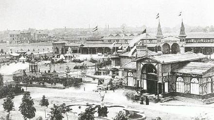 Der zoologische Garten in Düsseldorf (Archivbild): Das Bild stammt aus dem Jahr 1880. Der zoologische Garten in Düsseldorf (Archivbild): Das Bild stammt aus dem Jahr 1880.