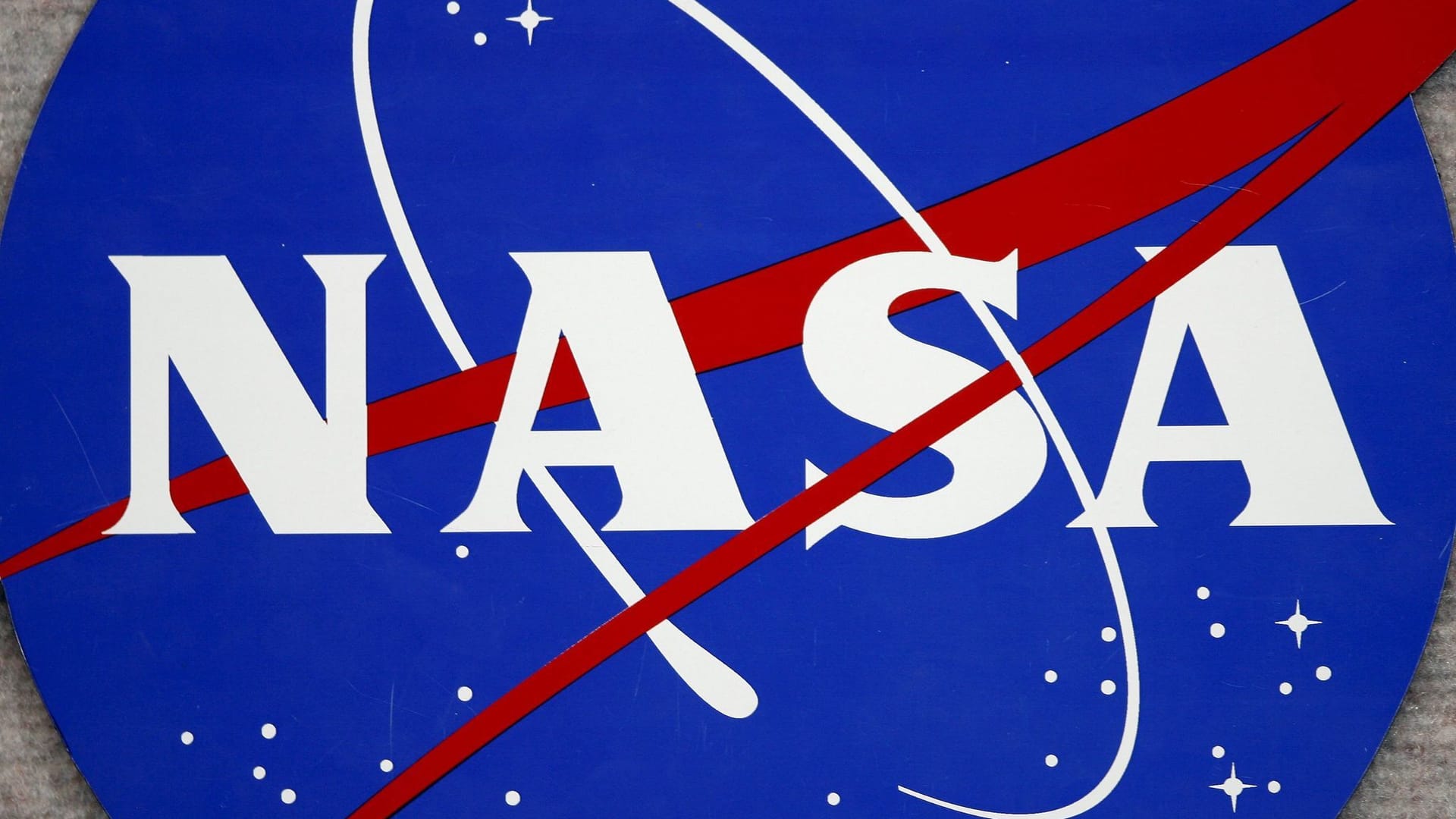 Das Logo der US-Raumfahrtbehörde Nasa Das Logo der US-Raumfahrtbehörde Nasa