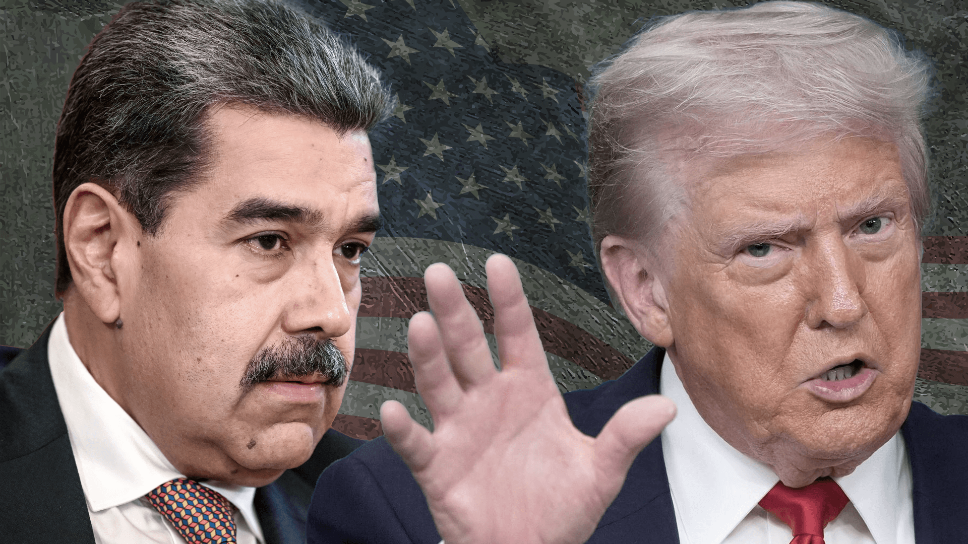 Nicolás Maduro (l.) und Donald Trump (Montage): Die USA erhöhen den militärischen Druck auf Venezuela.