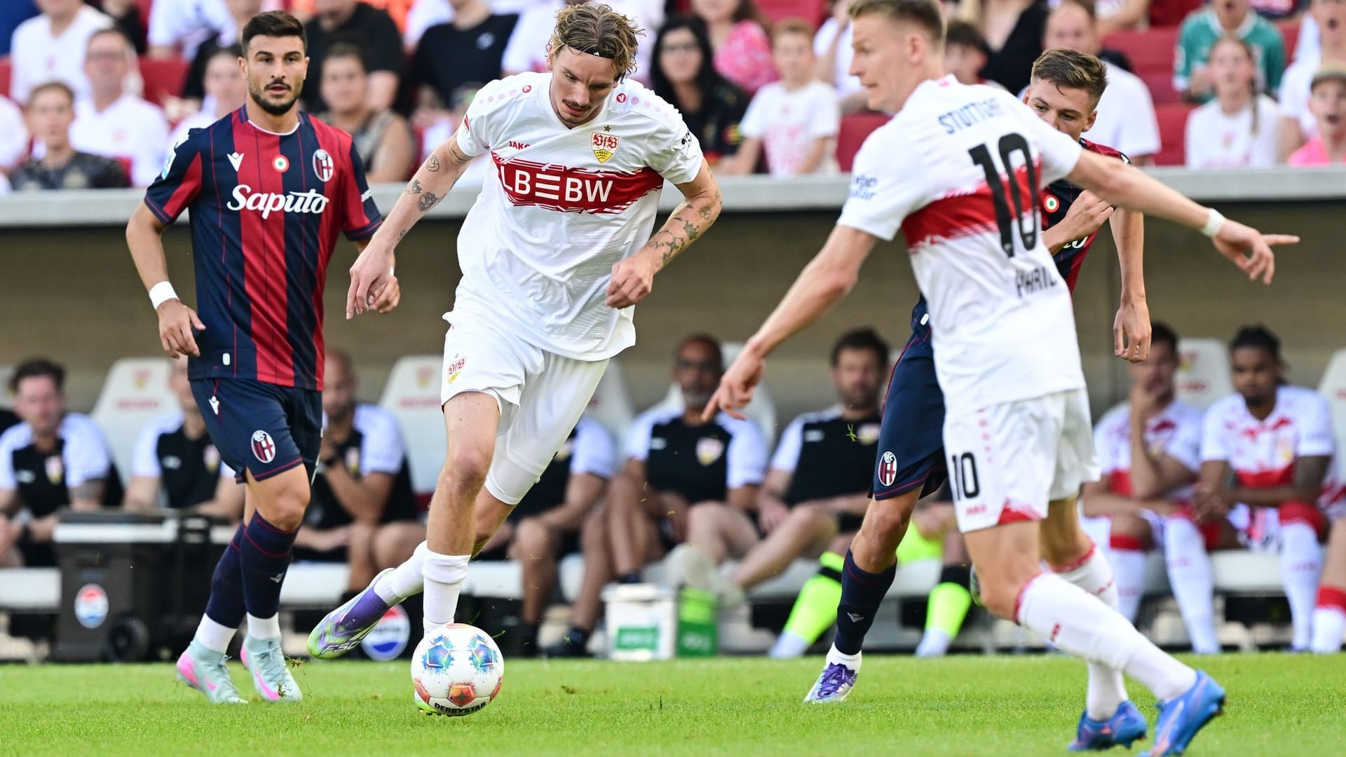 Fußball: Testspiele, VfB Stuttgart - FC Bologna Fußball: Testspiele, VfB Stuttgart - FC Bologna