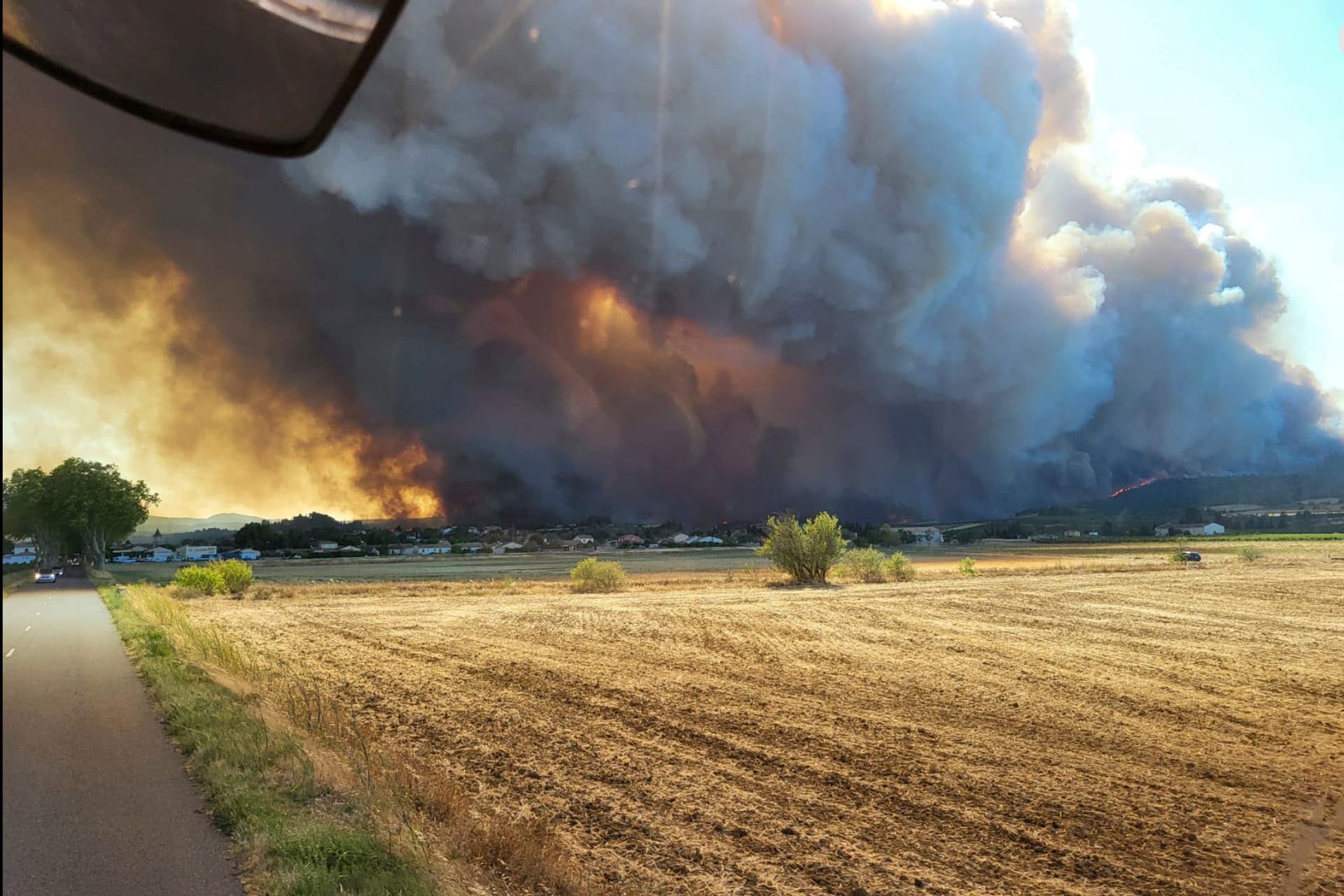 Brände in Frankreich