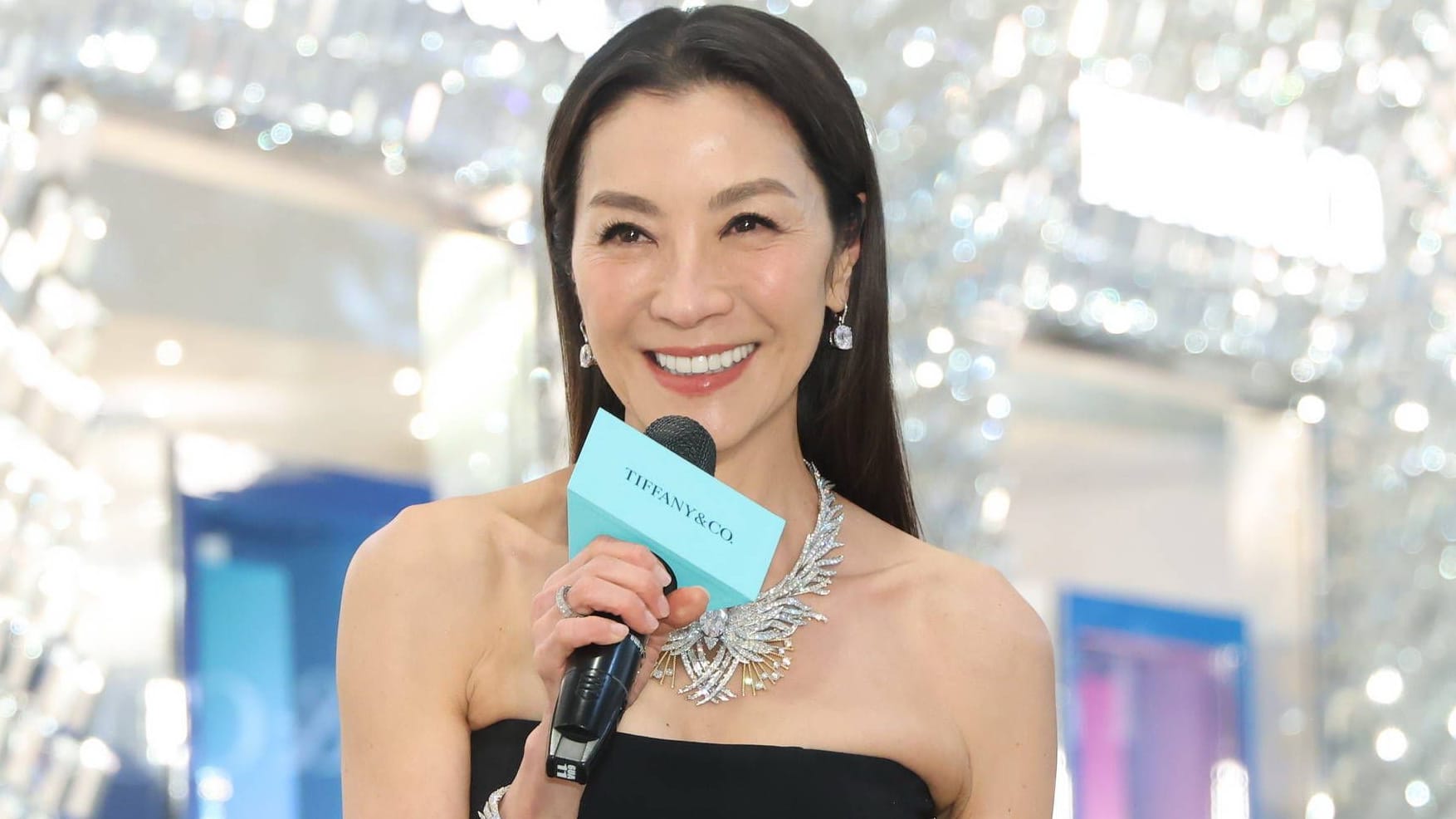 Michelle Yeoh bei einem Event von Tiffany & Co. im März 2025.