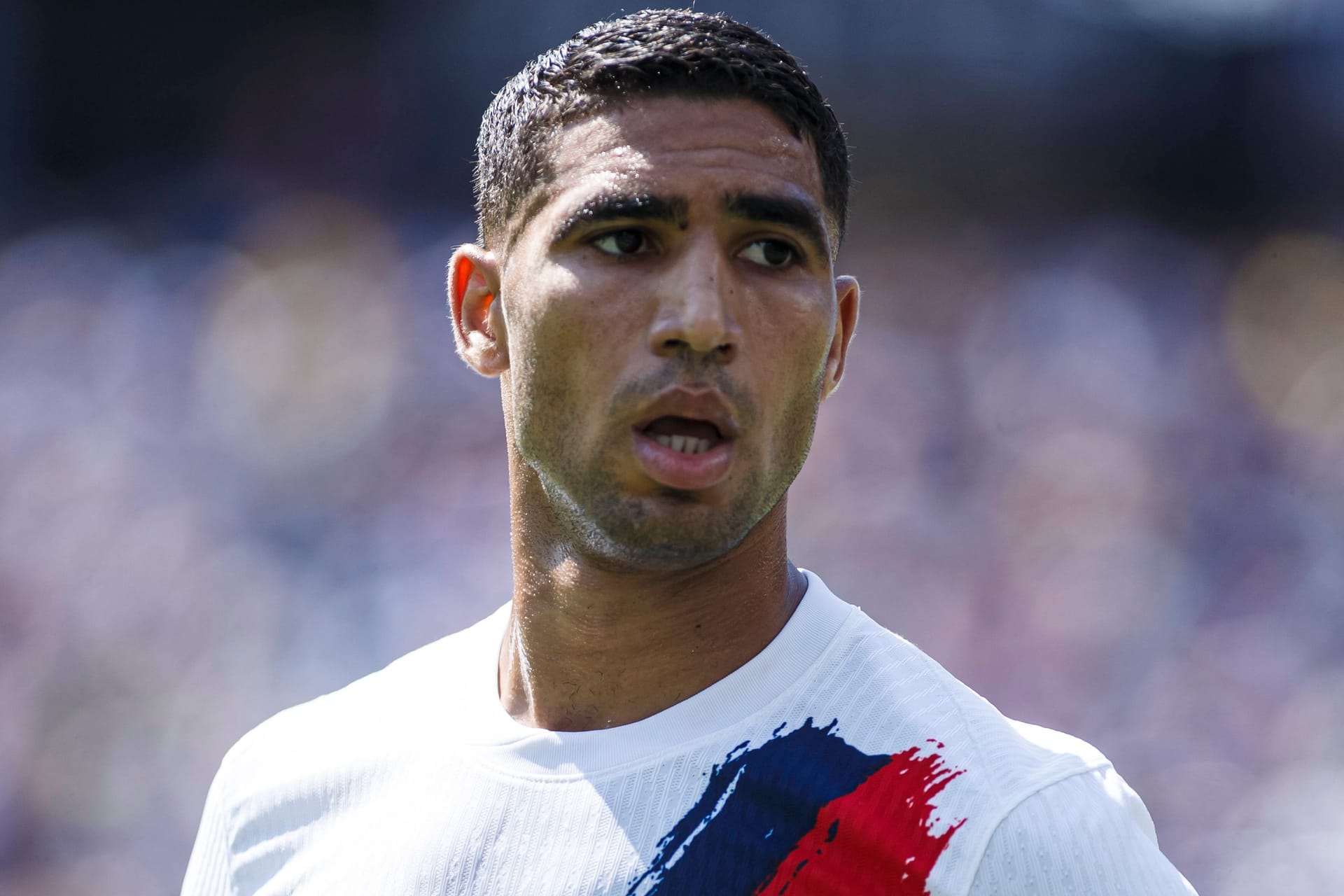 Achraf Hakimi im PSG-Trikot bei der Klub-WM: Der Marokkaner ist Leistungsträger bei Paris.