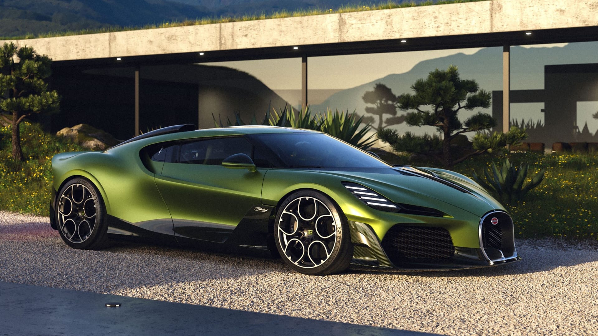 Bugatti Brouillard: Er ist das erste Einzelstück im neuen Solitaire-Programm der VW-Marke.