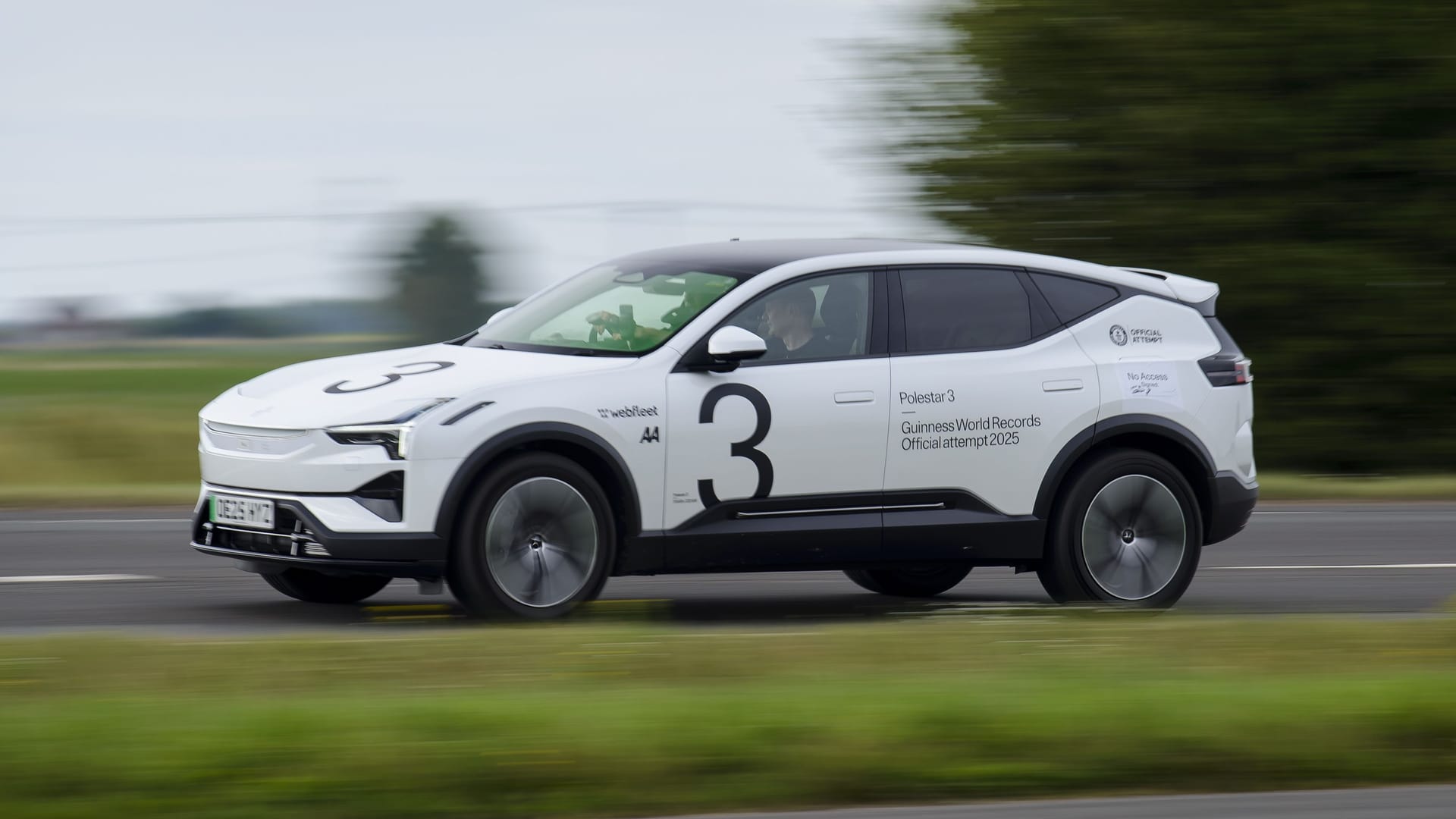 Mehr als 900 Kilometer: Der Polestar hat einen Reichweitenrekord aufgestellt.