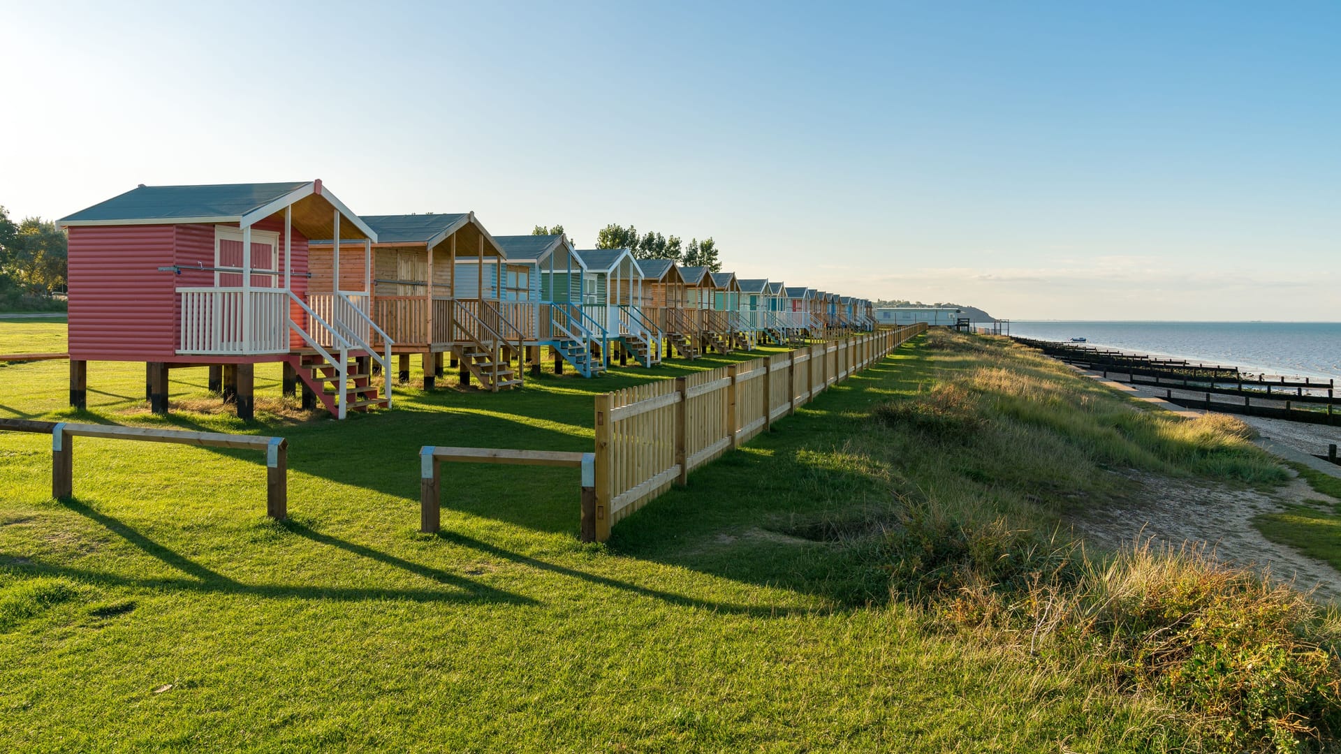 Warden Bay Beach in Lesydown-on-Sea (Archivbild): Ein tödliches Verbrechen erschüttert den Badeort.
