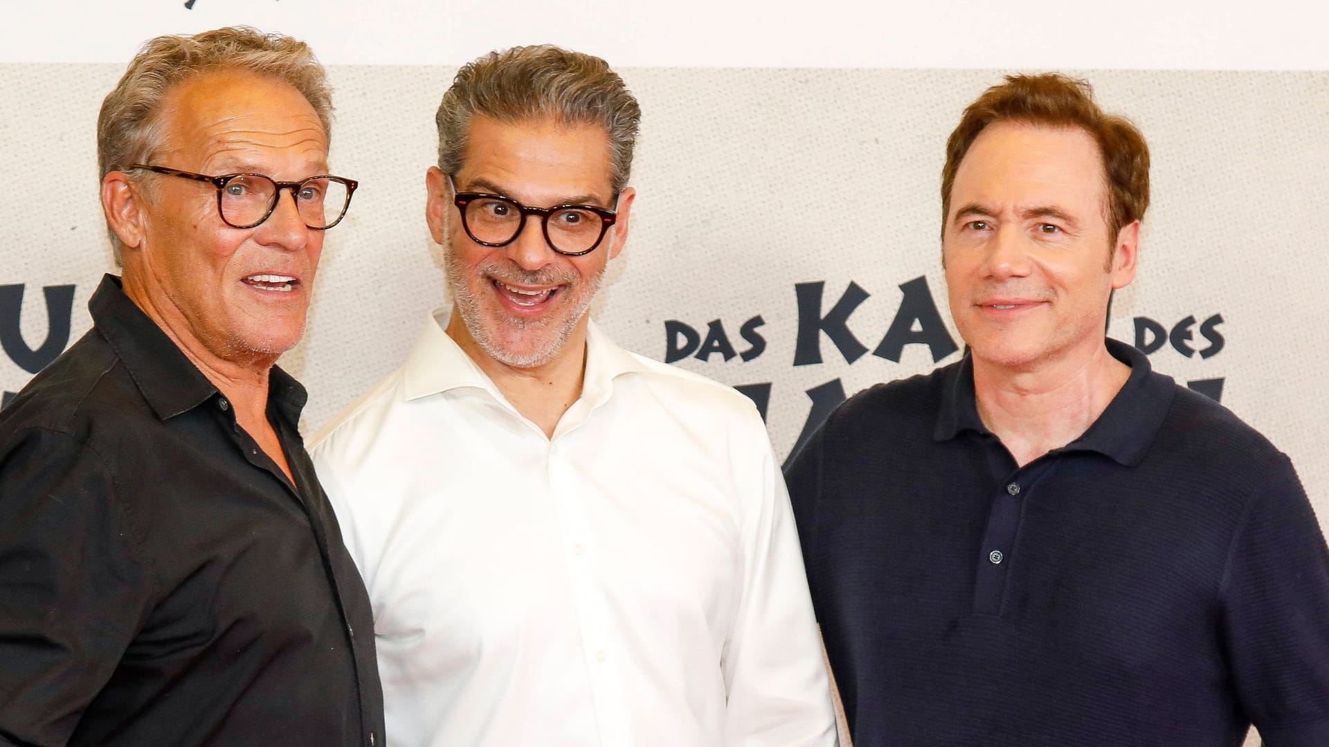 Christian Tramitz, Rick Kavanian und Michael Bully Herbig: Für den Film "Das Kanu des Manitu" zeigten sich die Schauspieler wieder vereint.