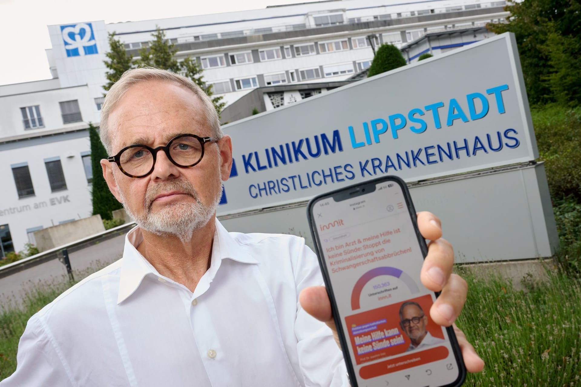 Chefarzt klagt gegen Verbot von Schwangerschaftsabbrüchen