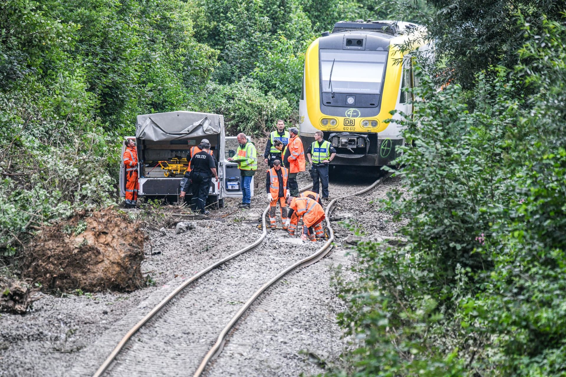 Nach dem Zugunglück in Oberschwaben