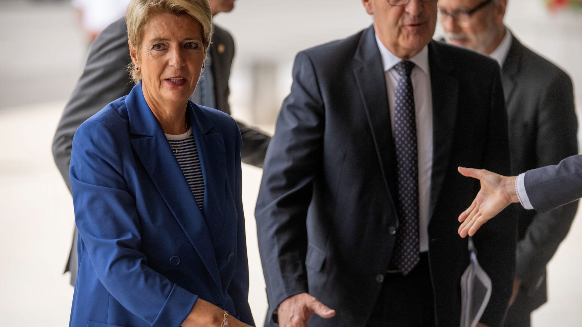 Schweizer BUndespräsidentin in den USA