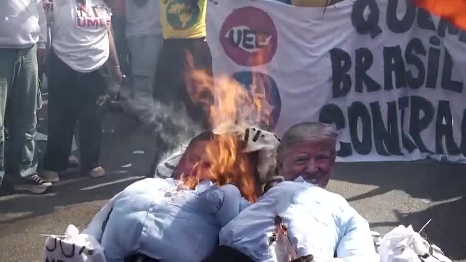 BRASILIEN-USA/PROTEST
