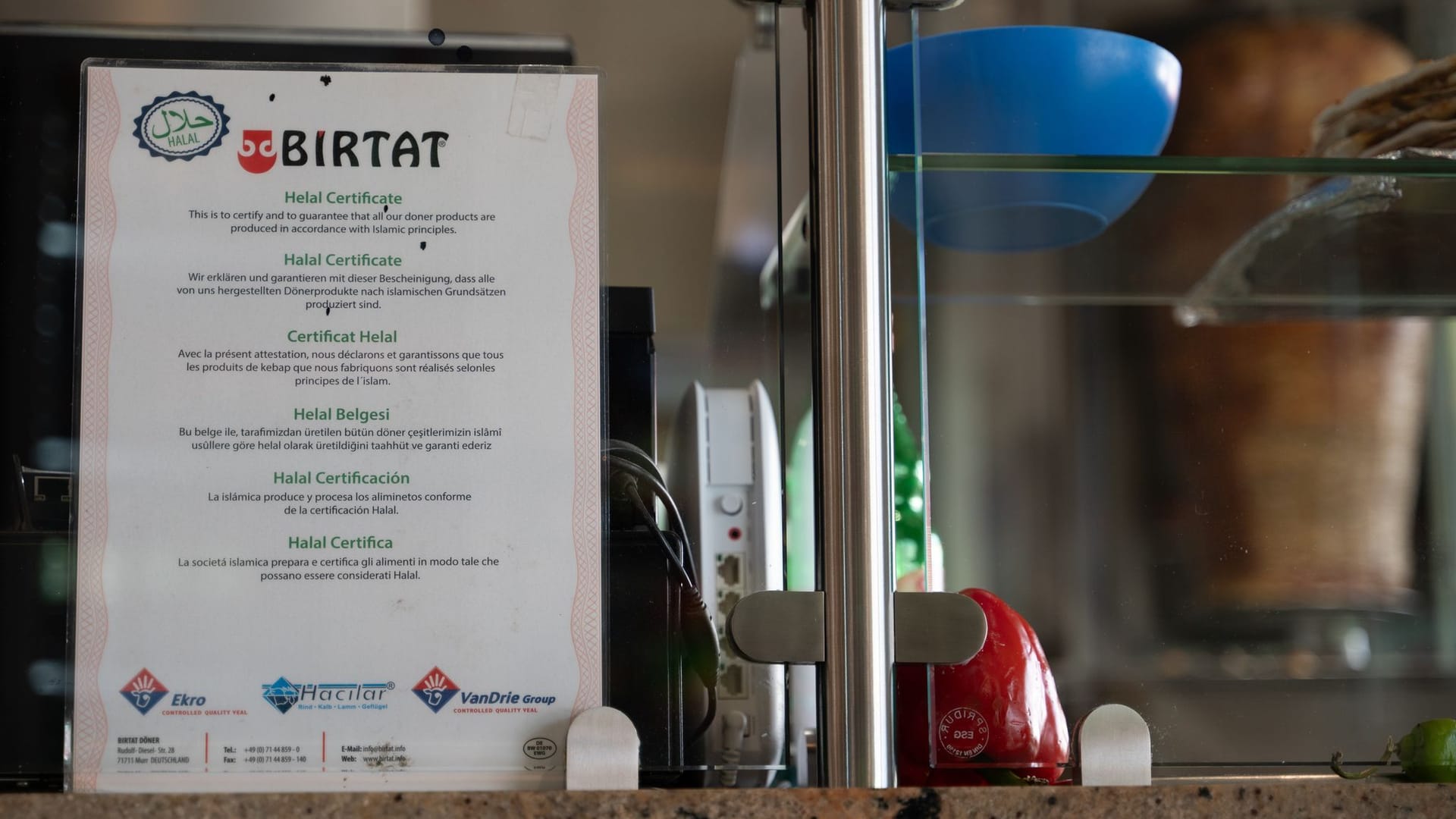 Birtat Halal-Zertifikat