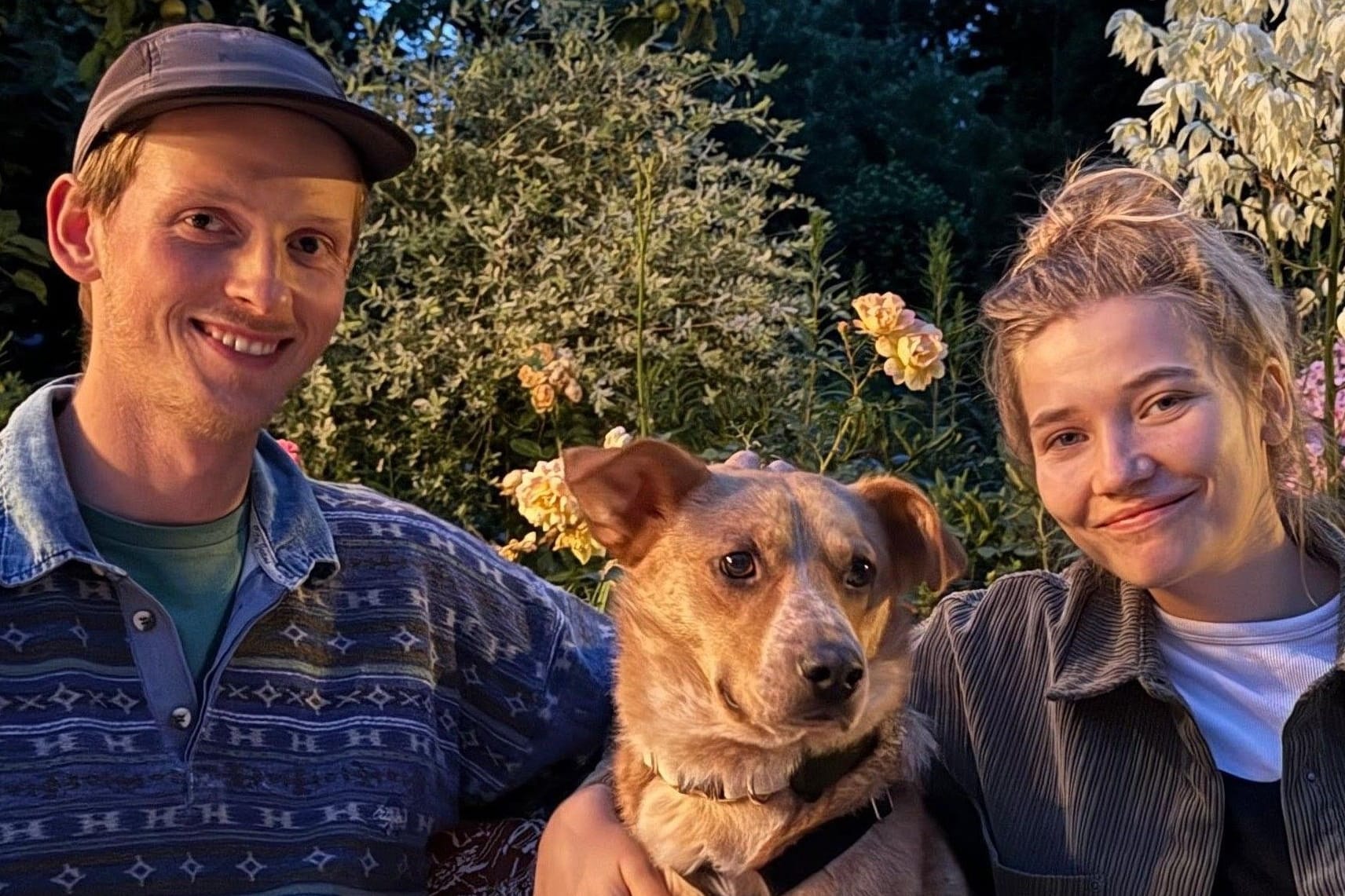 Lisa Schiebold und ihr Freund haben sich sofort in Hund Sebi verliebt