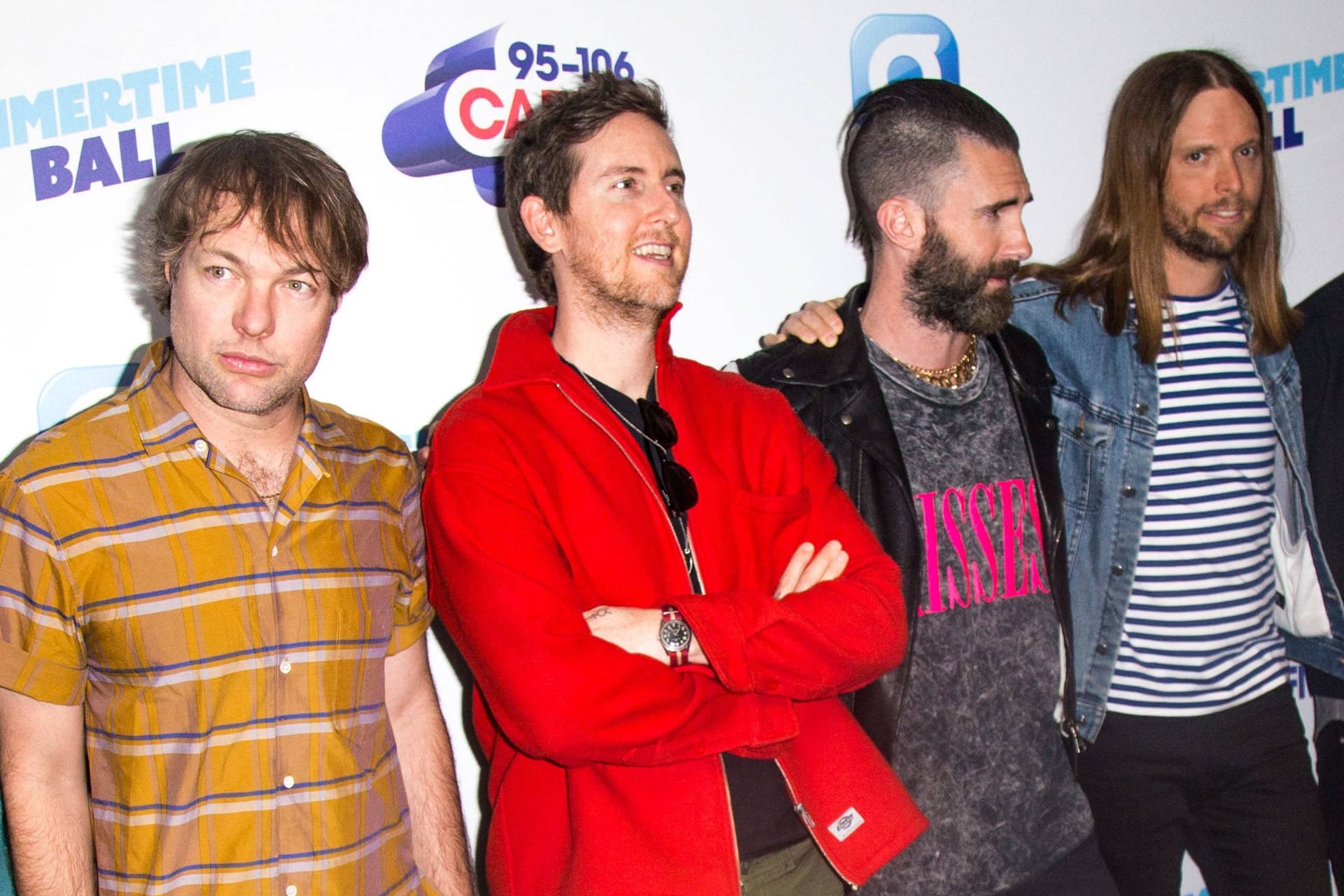 Mickey Madden, Jesse Carmichael, Adam Levine und James Valentine: Sie spielten einst alle gemeinsam in der Band Maroon 5.