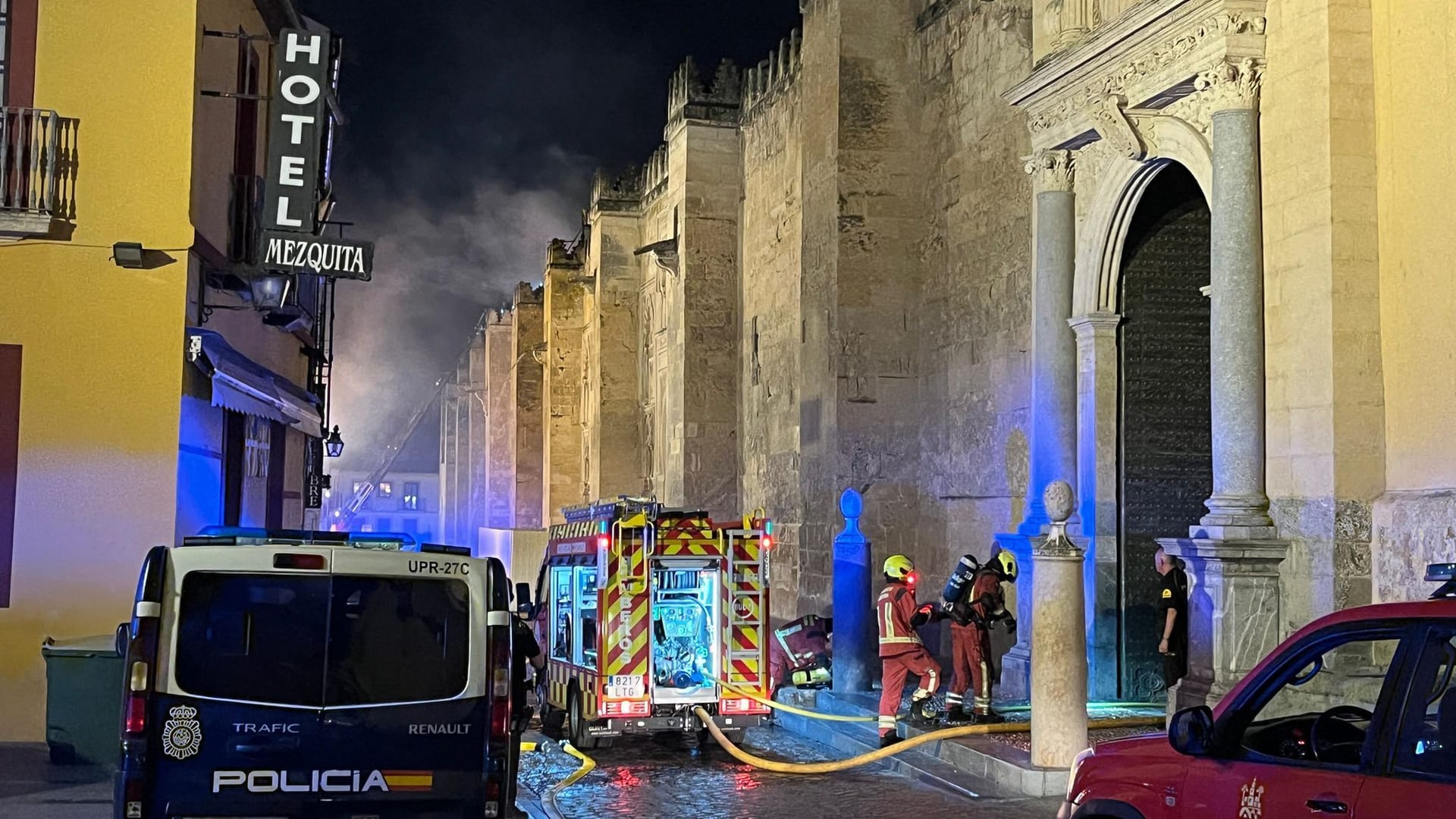 Brand in Kathedrale von Córdoba