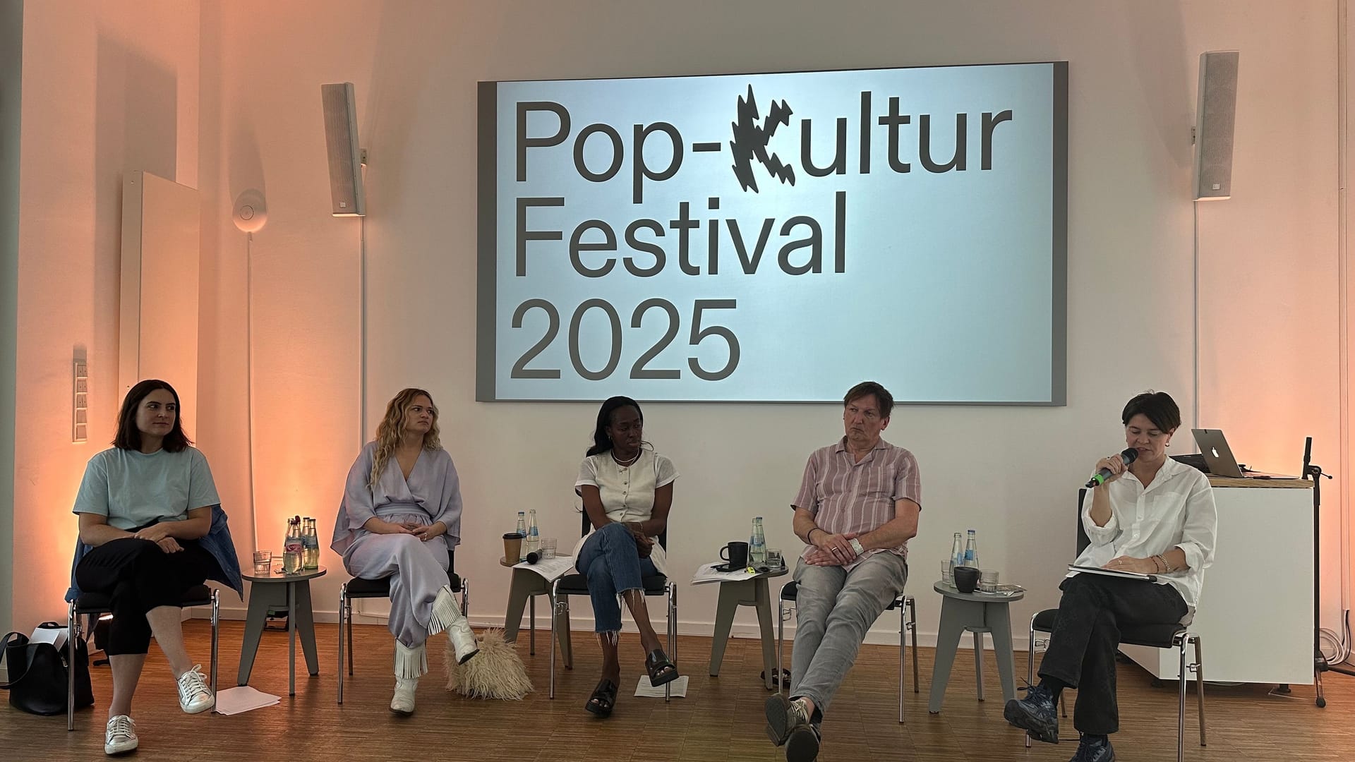 Die Verantwortlichen des Pop-Kultur Festivals: Am Dienstag wurde das neue Konzept vorgestellt. Die Verantwortlichen des Pop-Kultur Festivals: Am Dienstag wurde das neue Konzept vorgestellt.