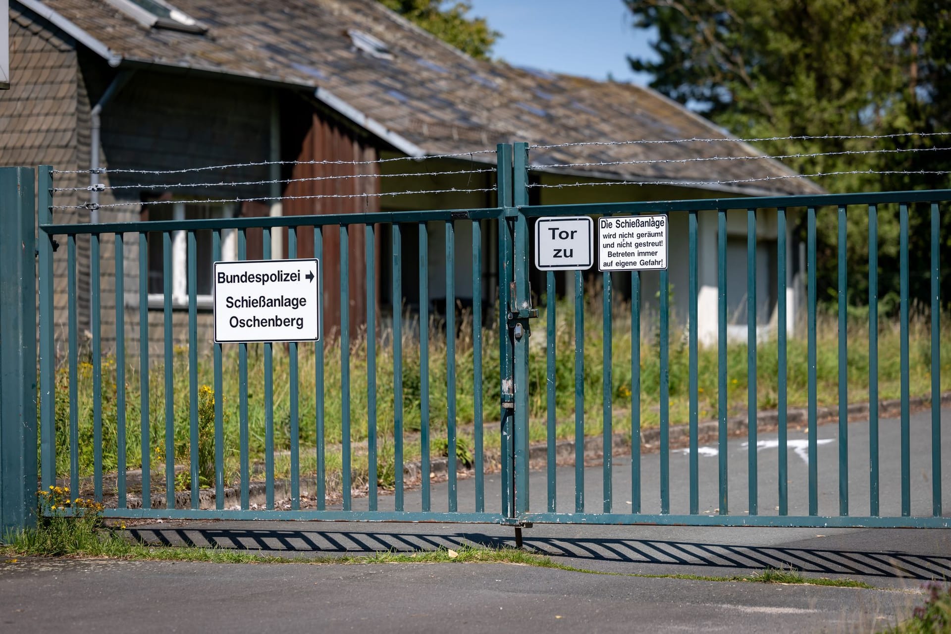 Festnahmen in "Reichsbürger"-Umfeld - Schießanlage