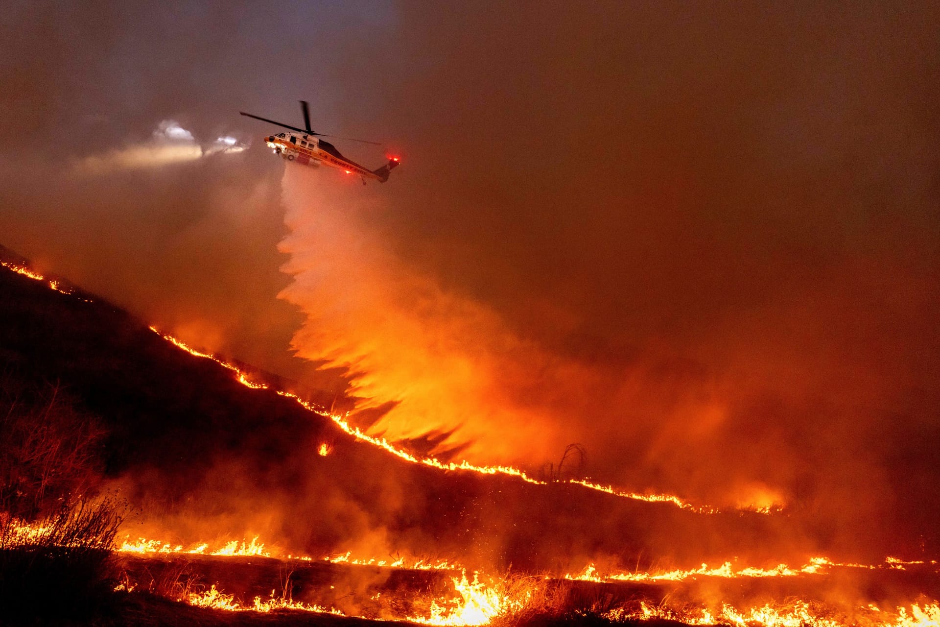 Waldbrand in den USA (Archivbild): Die Folgen der Klimakrise werden immer spürbarer.