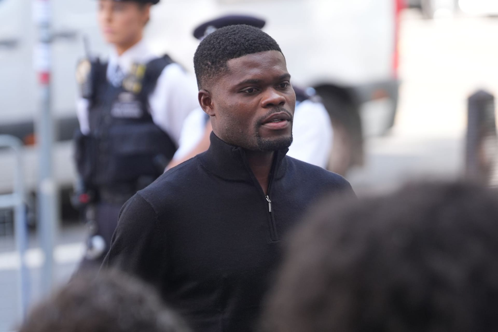 Ex-Arsenal-Fußballer Partey vor Gericht