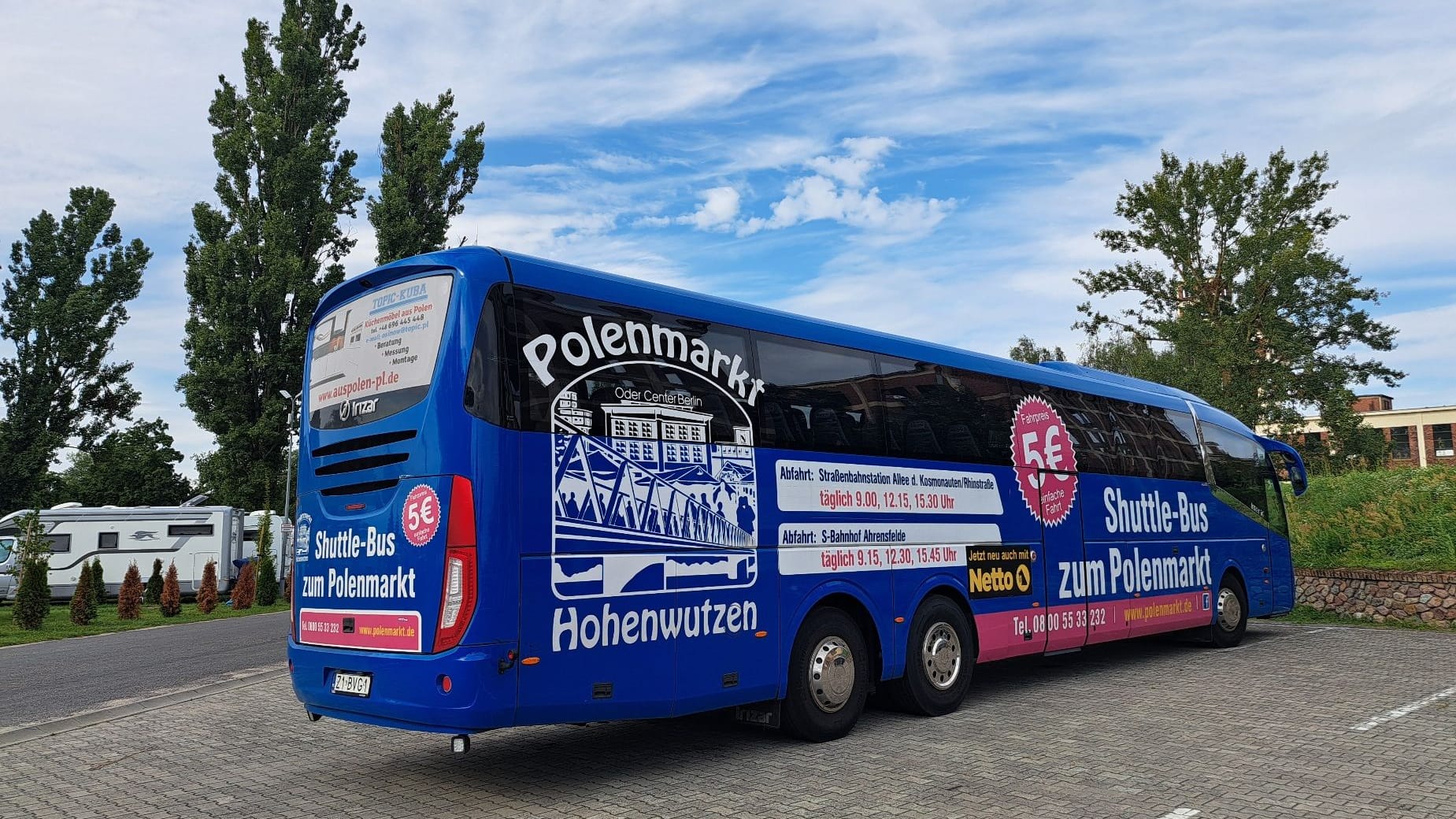 Shuttlebus zum Polenmarkt Shuttlebus zum Polenmarkt