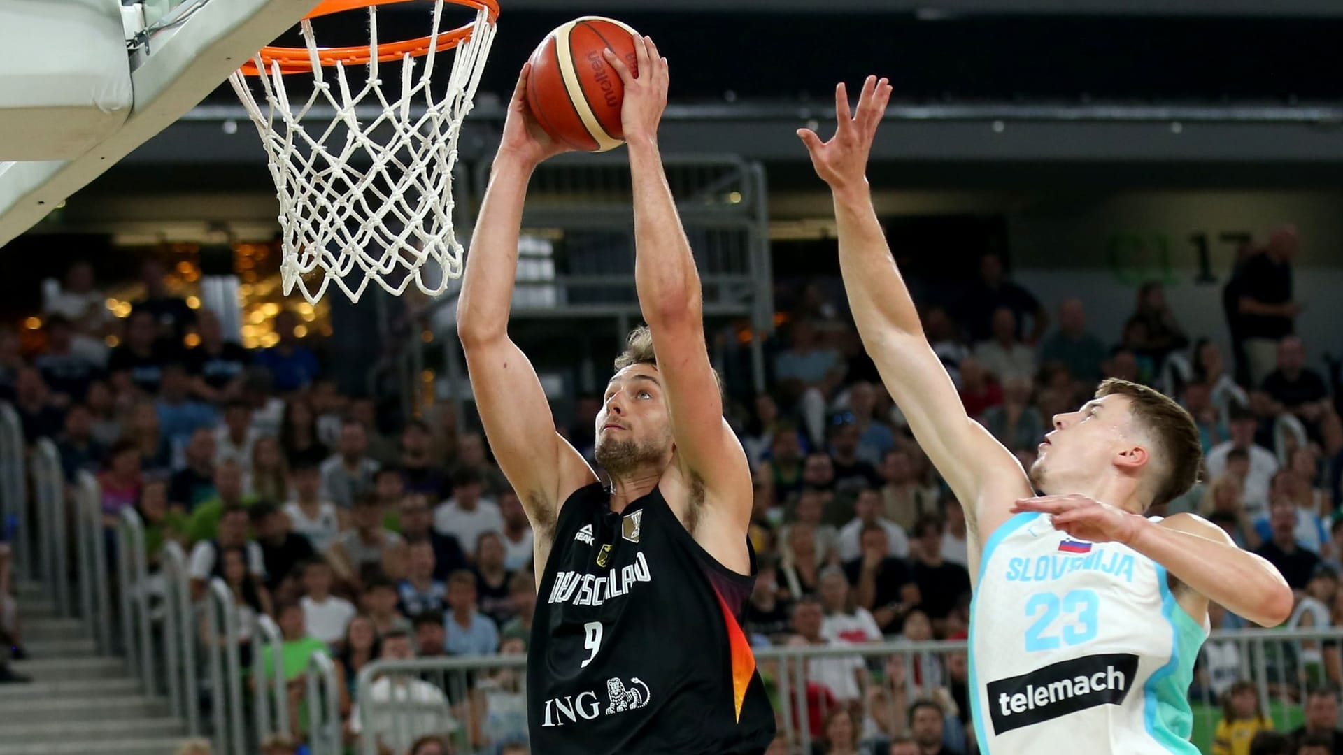 Basketball: Slowenien - Deutschland