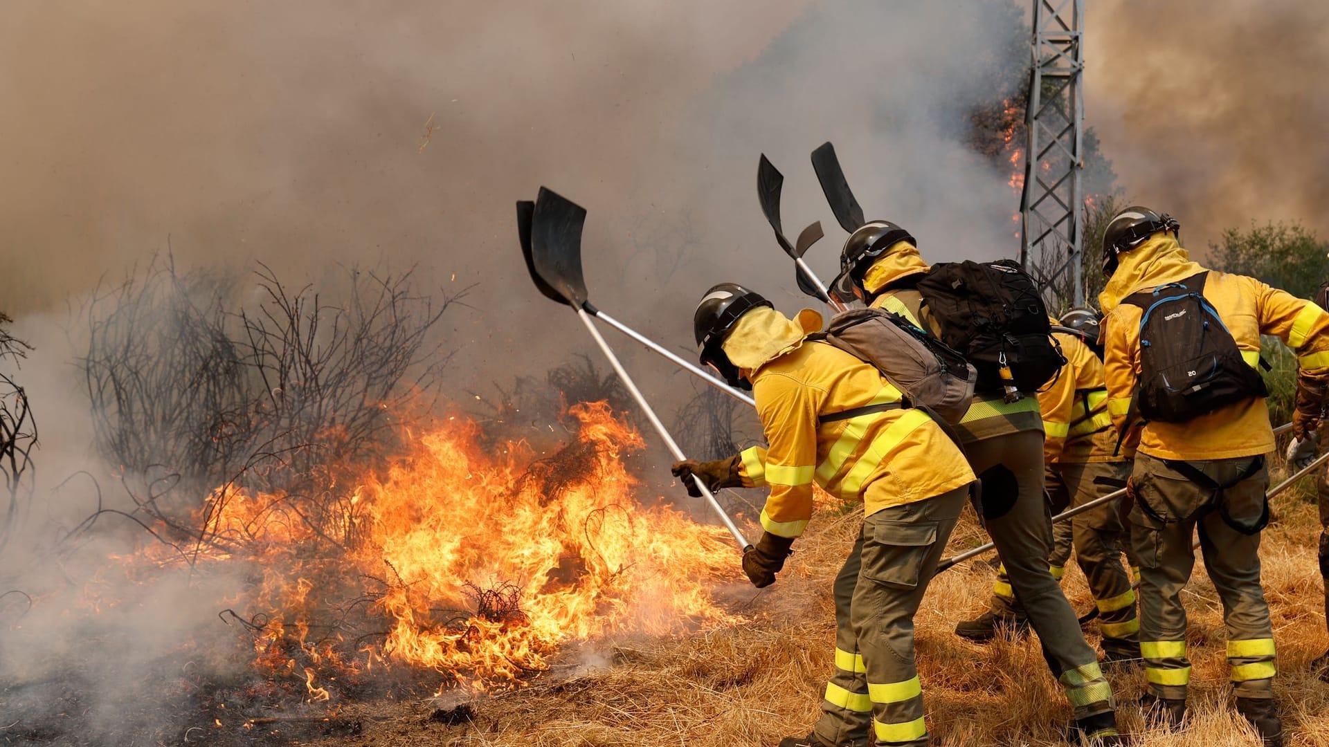 Waldbrände in Spanien Waldbrände in Spanien