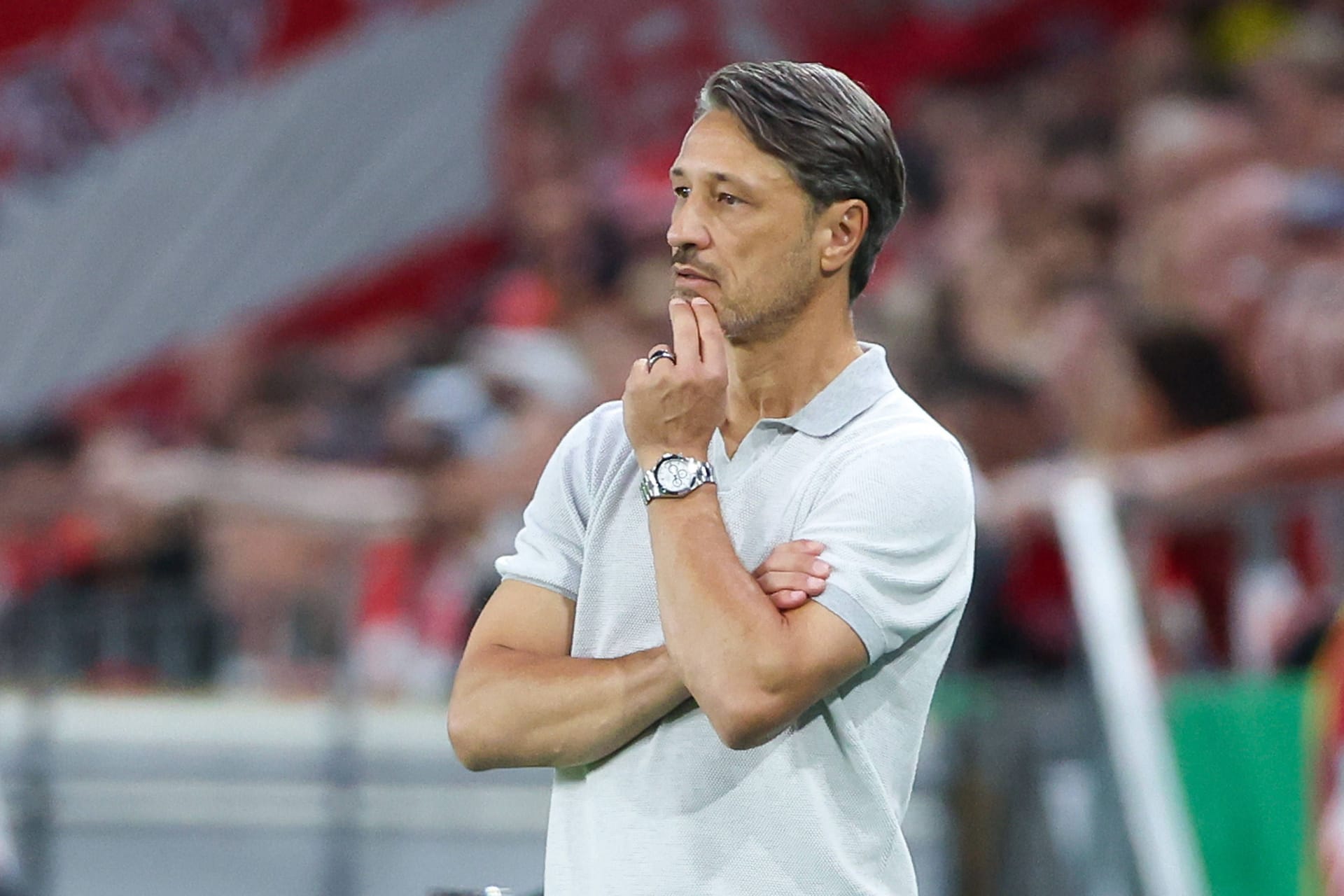 Niko Kovač: Der BVB-Trainer fand für das Foul deutliche Worte. Niko Kovač: Der BVB-Trainer fand für das Foul deutliche Worte.