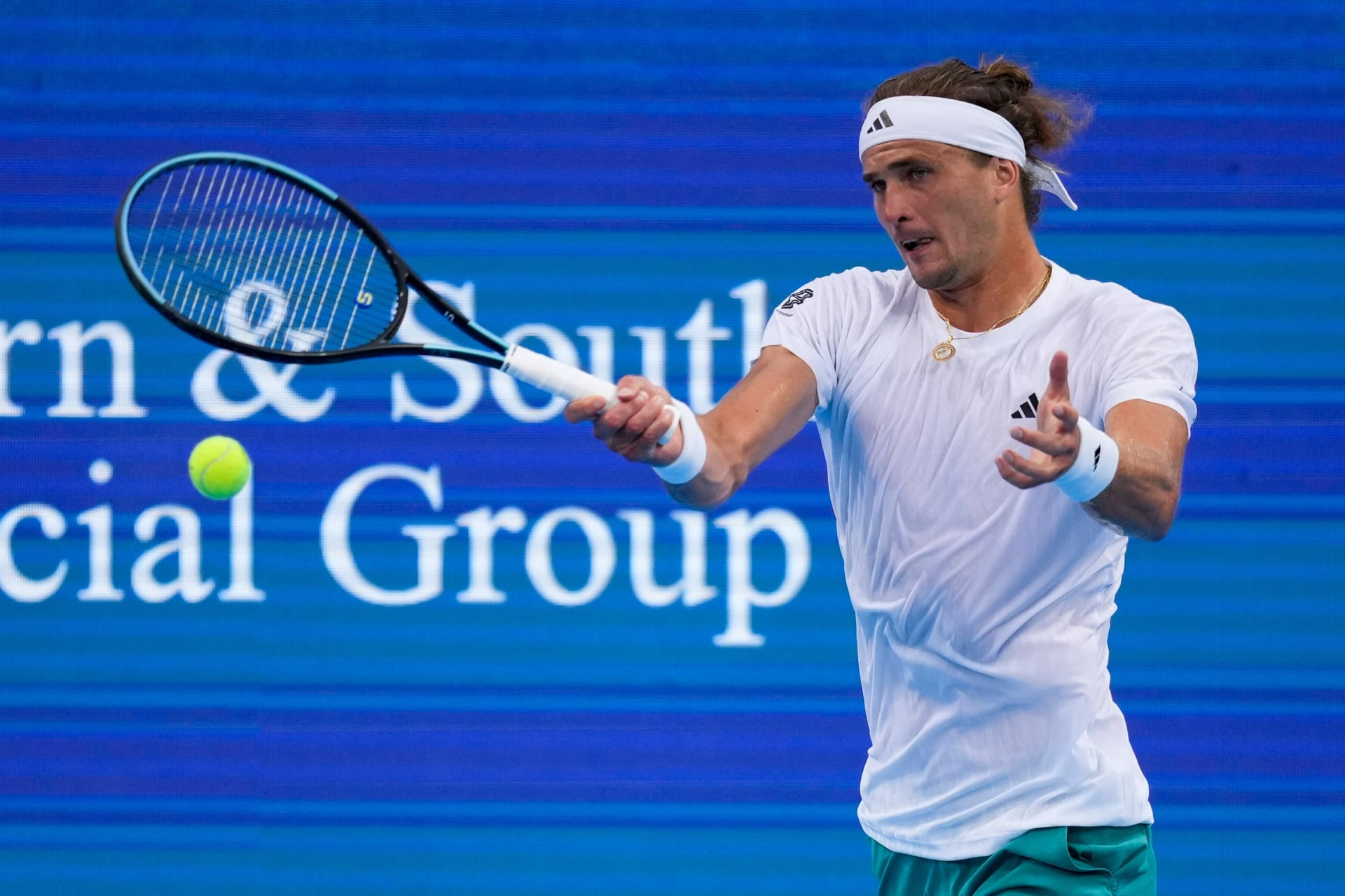 Alexander Zverev: Er bereitet sich in Cincinnati auf die US Open vor.