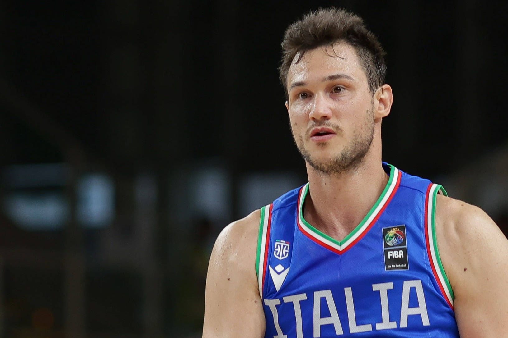 Danilo Gallinari im Trikot von Italiens Nationalmannschaft: Der Flügelspieler war insgesamt 16 Jahre in der NBA aktiv.