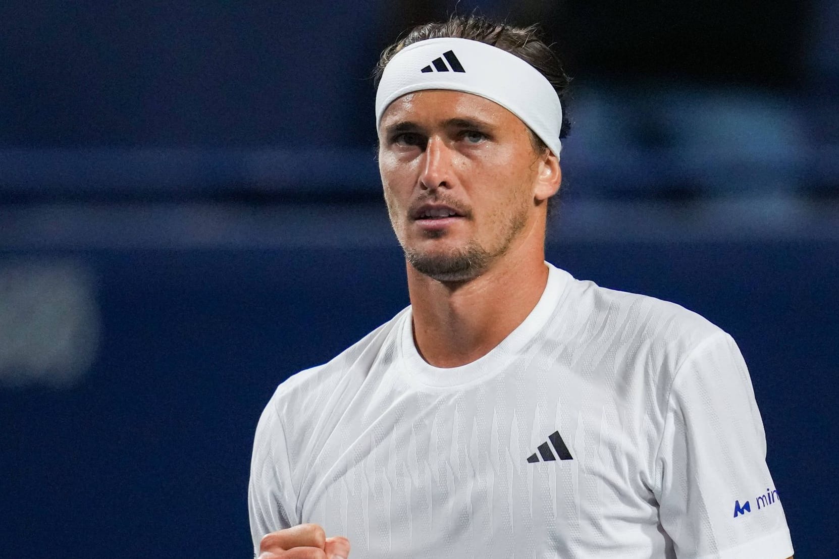 Die Faust geballt: Alexander Zverev beim Masters-Turnier in Toronto.