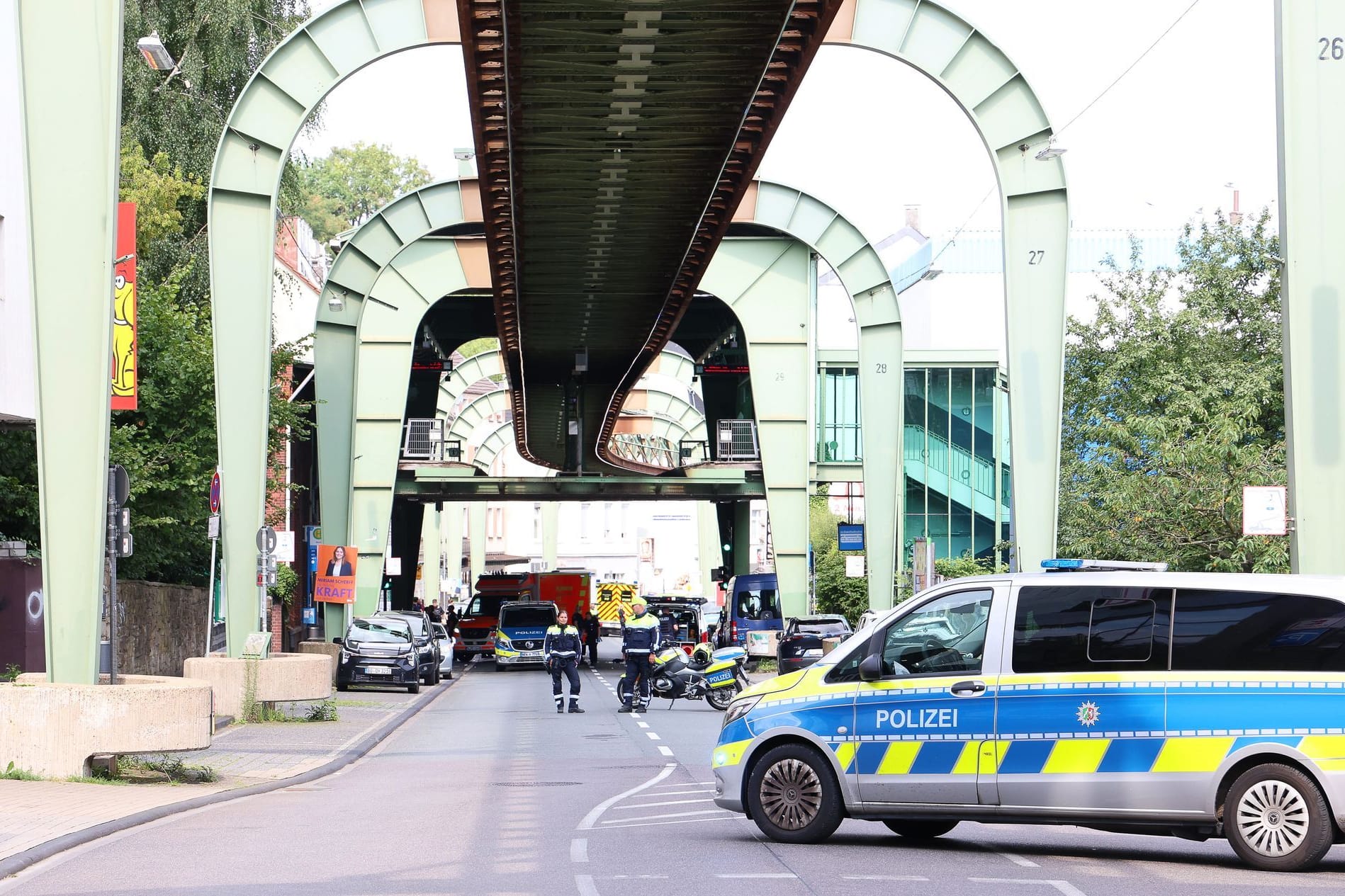 Schussabgabe durch Polizei in Wuppertal