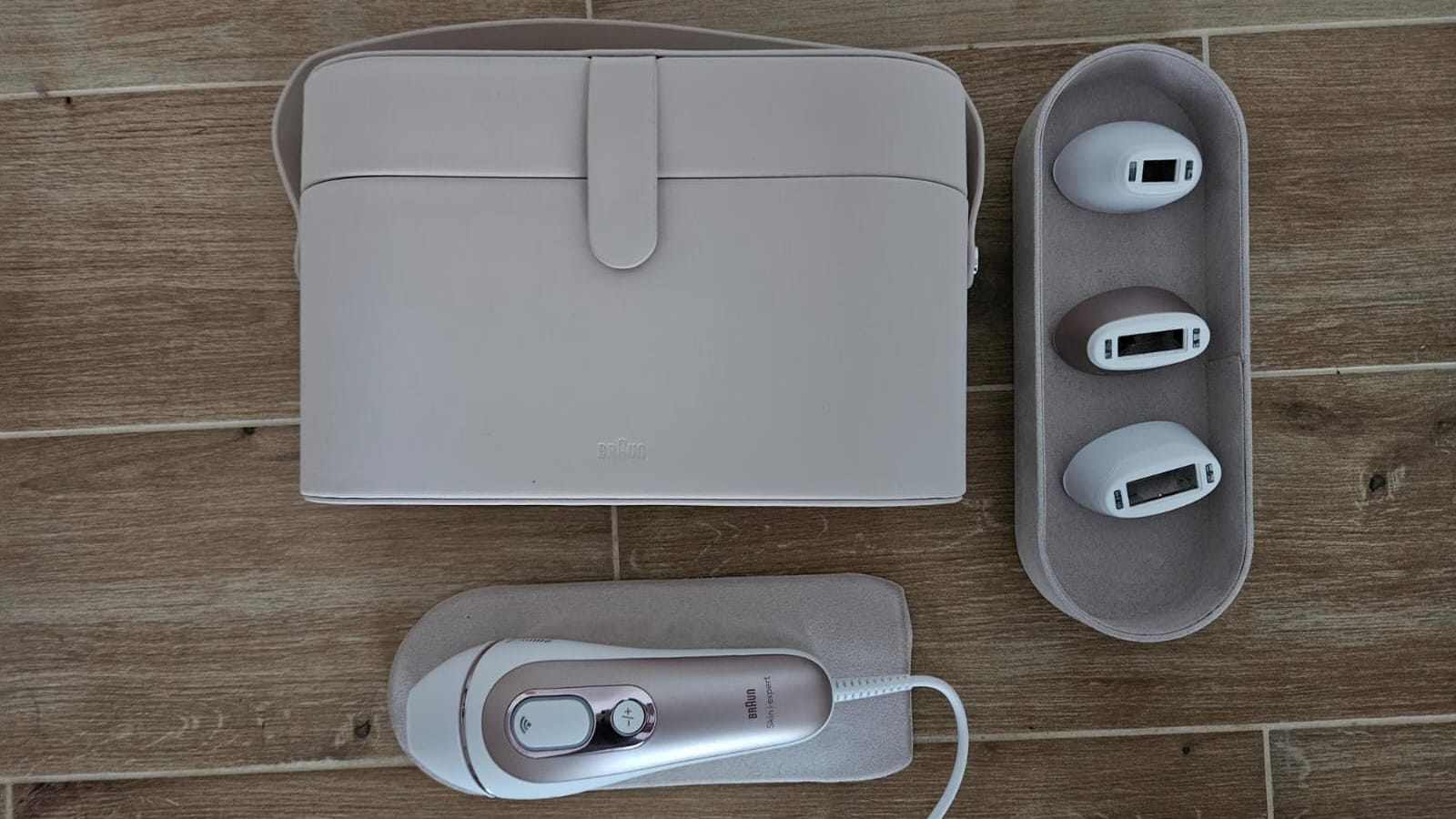 Der Lieferumfang sind drei Aufsätze dabei. Der Lieferumfang sind drei Aufsätze dabei.