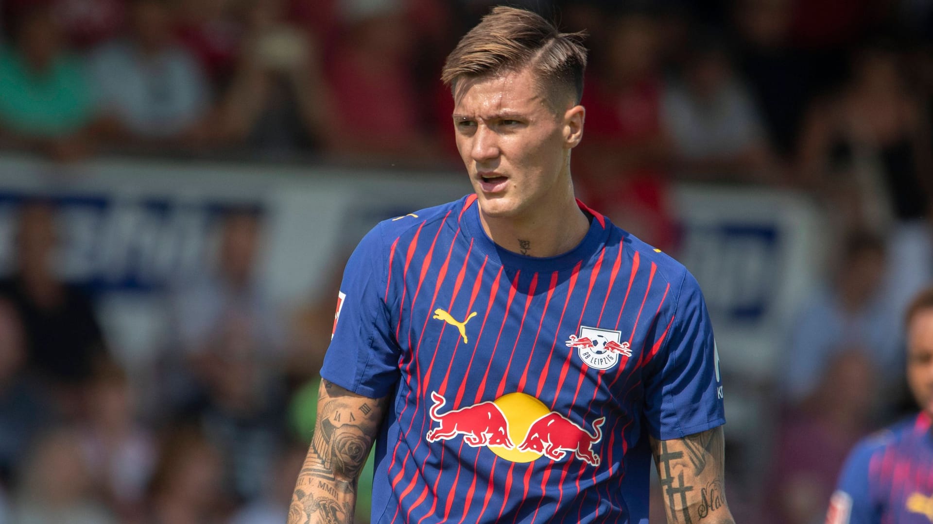 Blick Richtung Premier League? Leipzigs Benjamin Šeško.