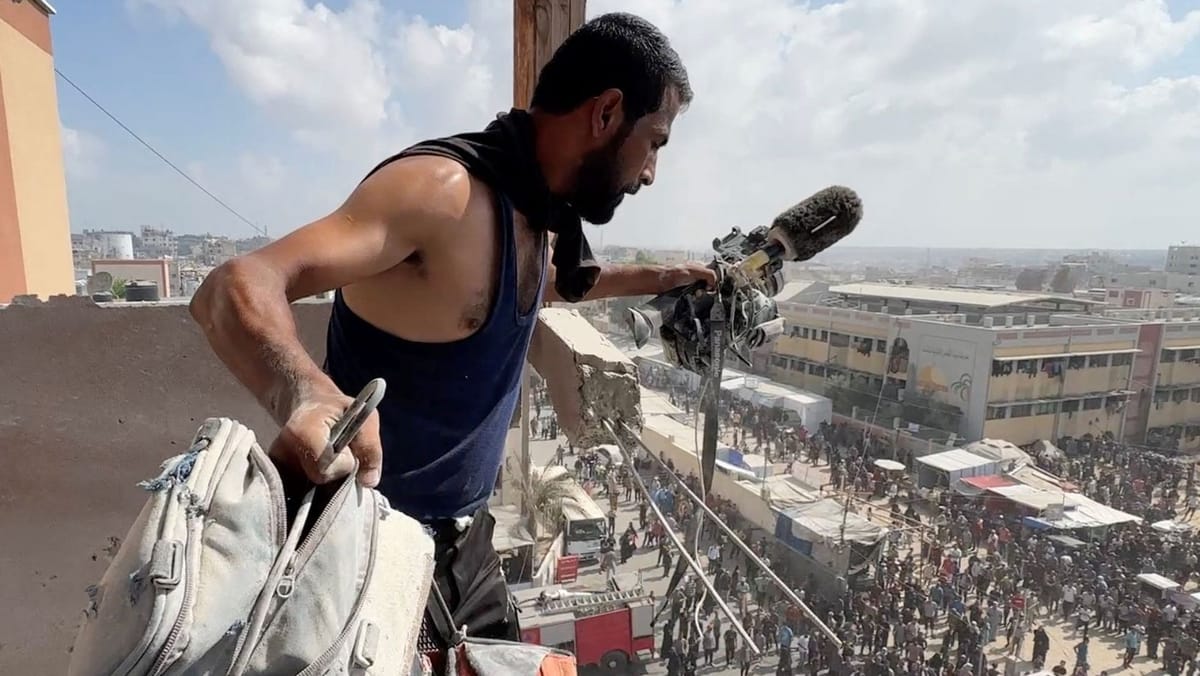 Journalisten in Gaza: Diese Bilder entstanden kurz vor ihrem Tod