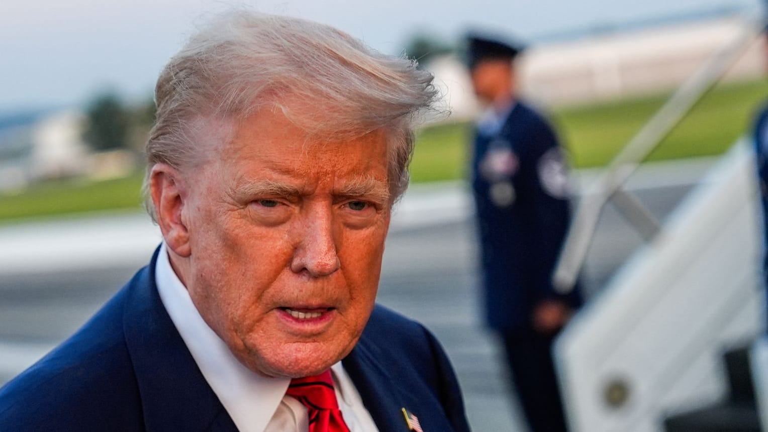 Donald Trump: Er hatte ungewöhnlich hohe Zölle gegen die Schweiz angekündigt.